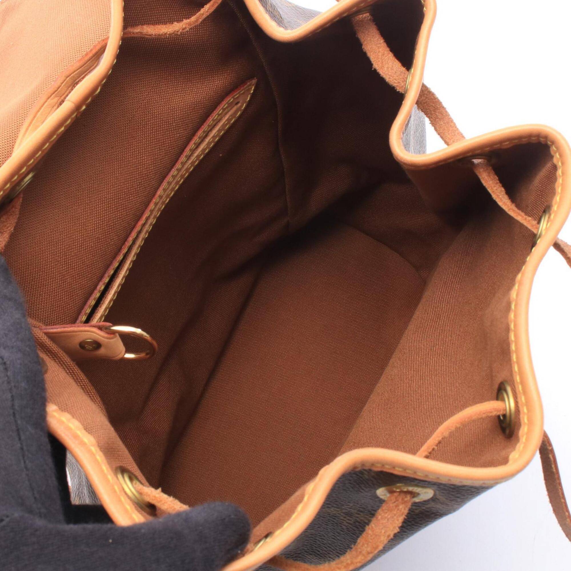 Louis Vuitton Brown Monogram Monogram Leather Backpack (Pre-Owned)
