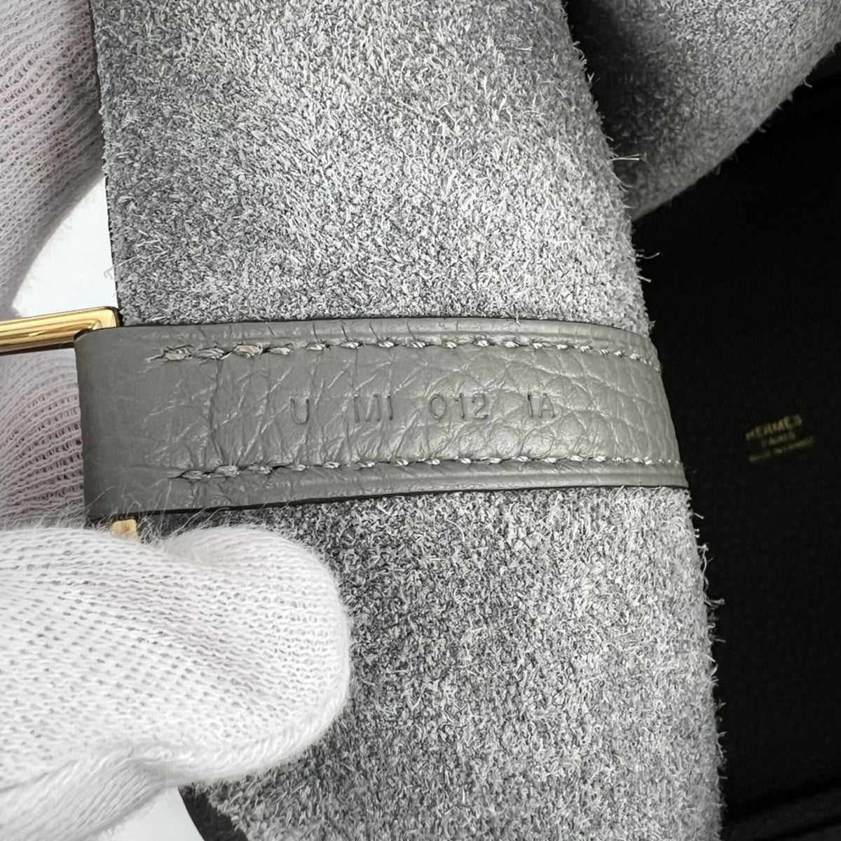 Hermes Etain Handbag (Pre-Owned)