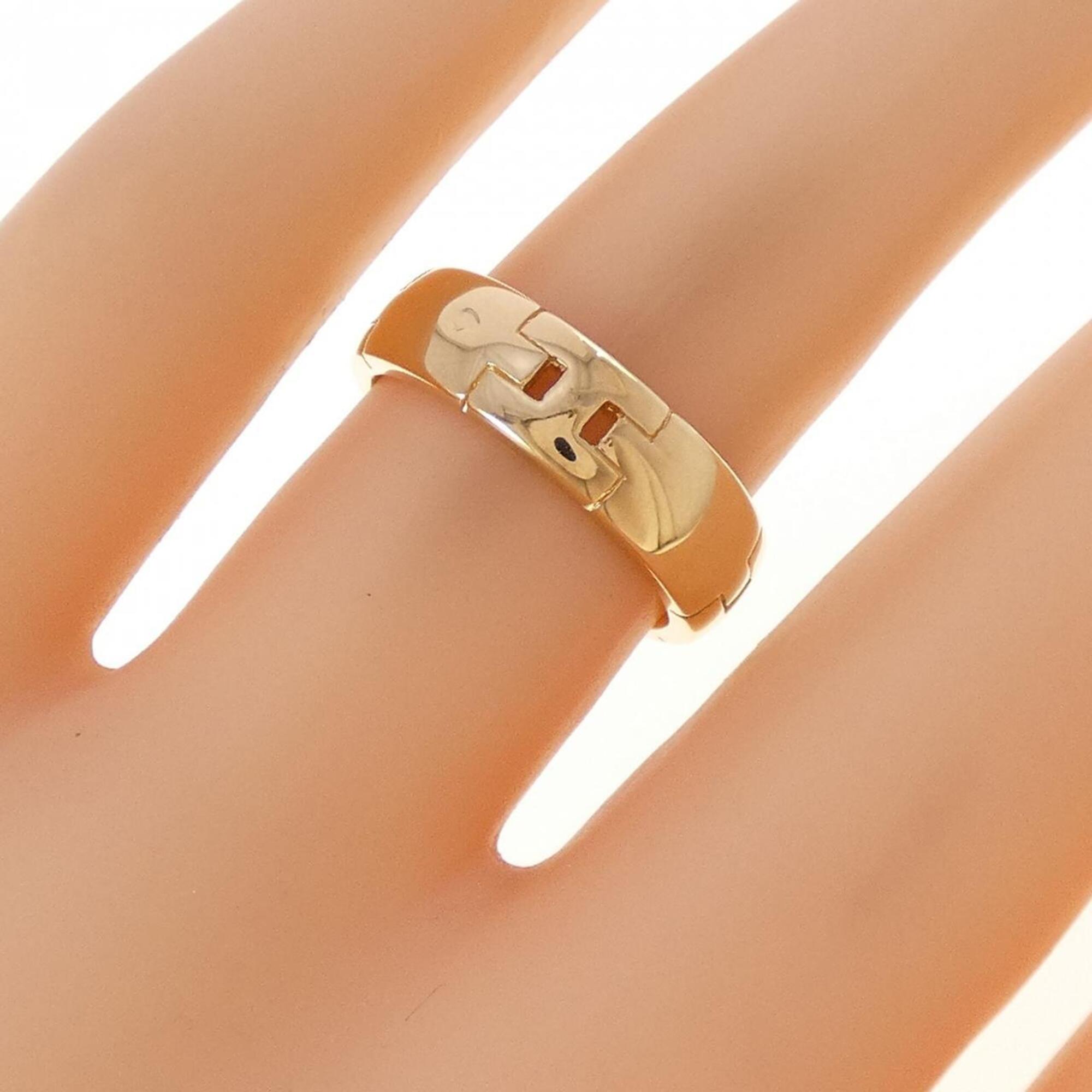 Hermes Yellow Gold (18K) Band Ring (Pre-Owned)