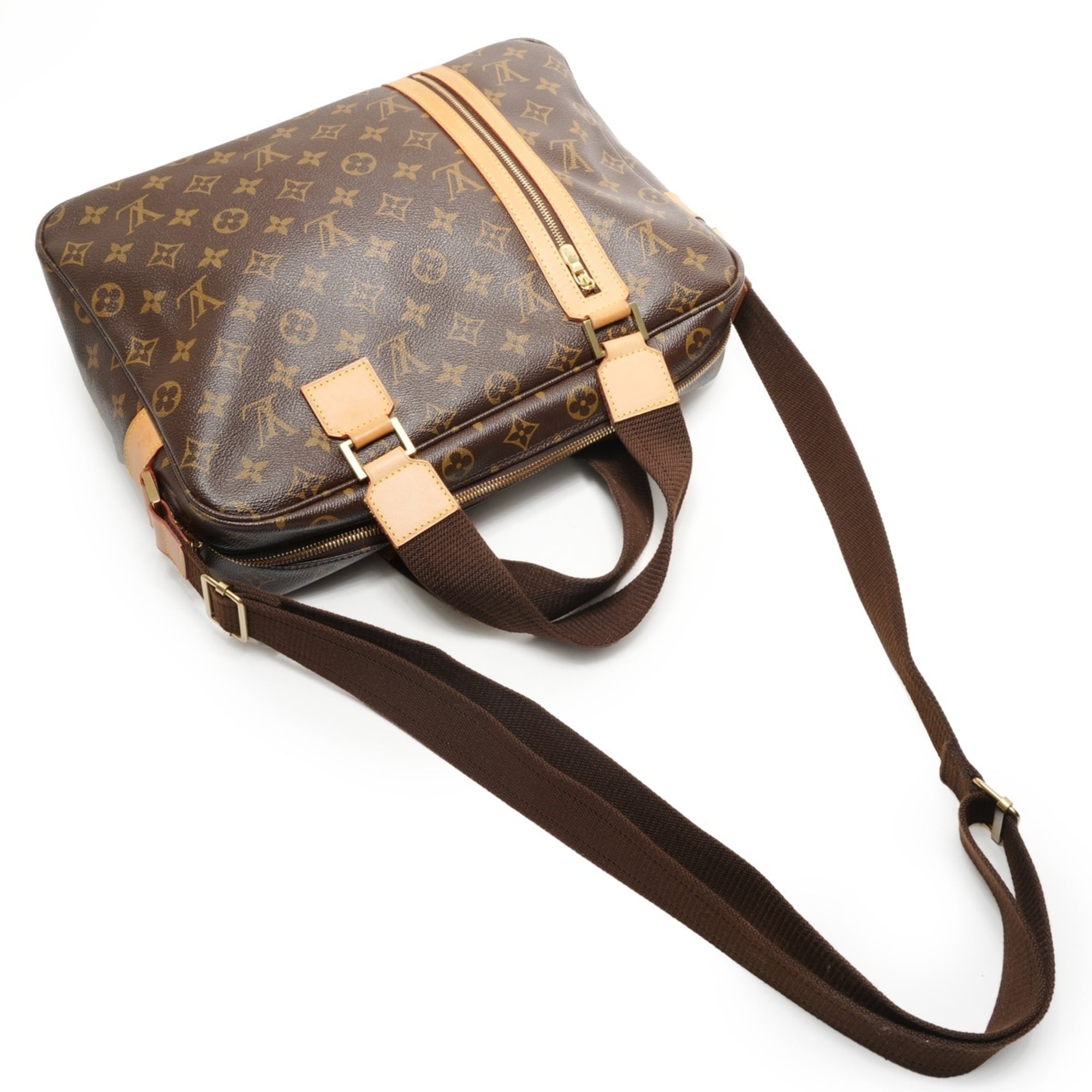 Louis Vuitton Brown Monogram Monogram Shoulder Bag (Pre-Owned)