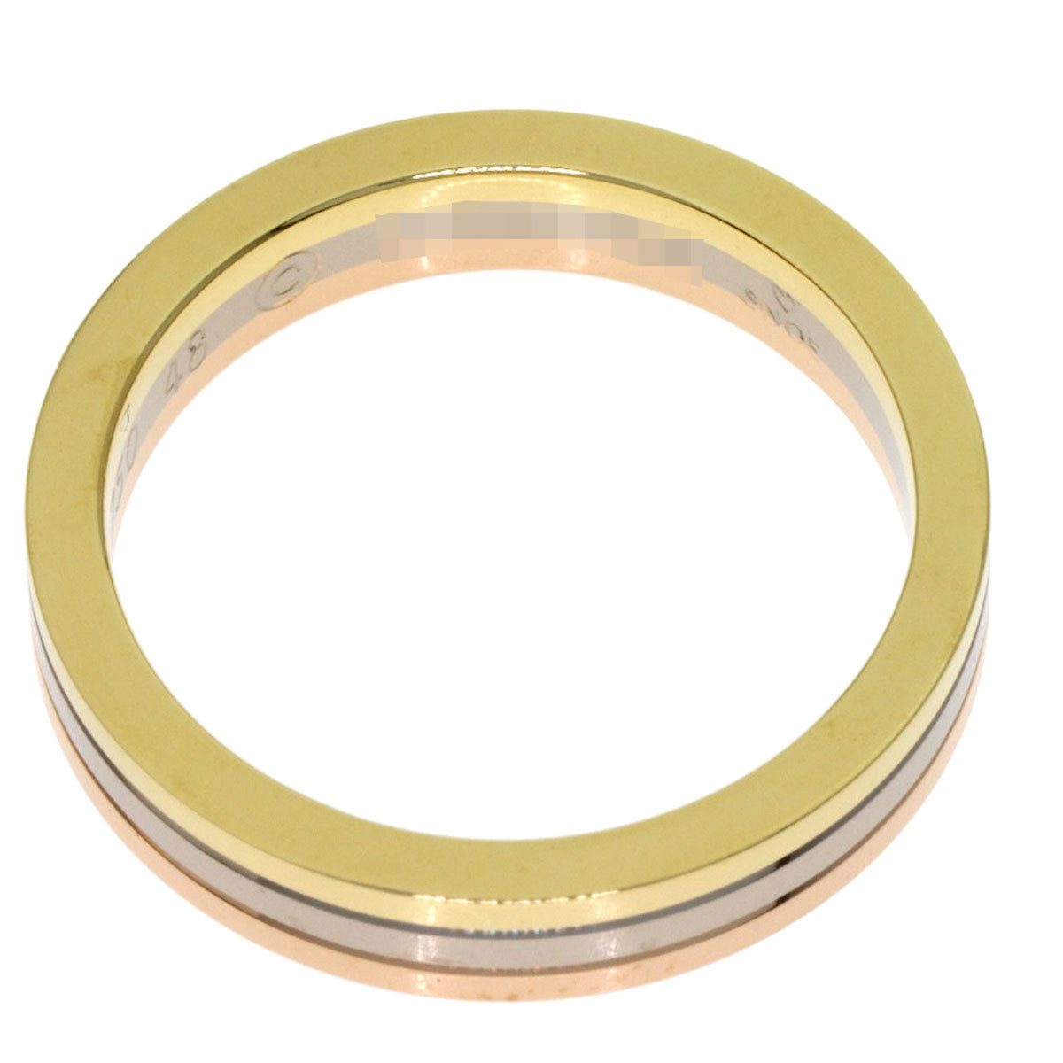 Cartier Yellow Gold (18K) Pink Gold (18K) White Gold (18K) Band Ring (Pre-Owned)