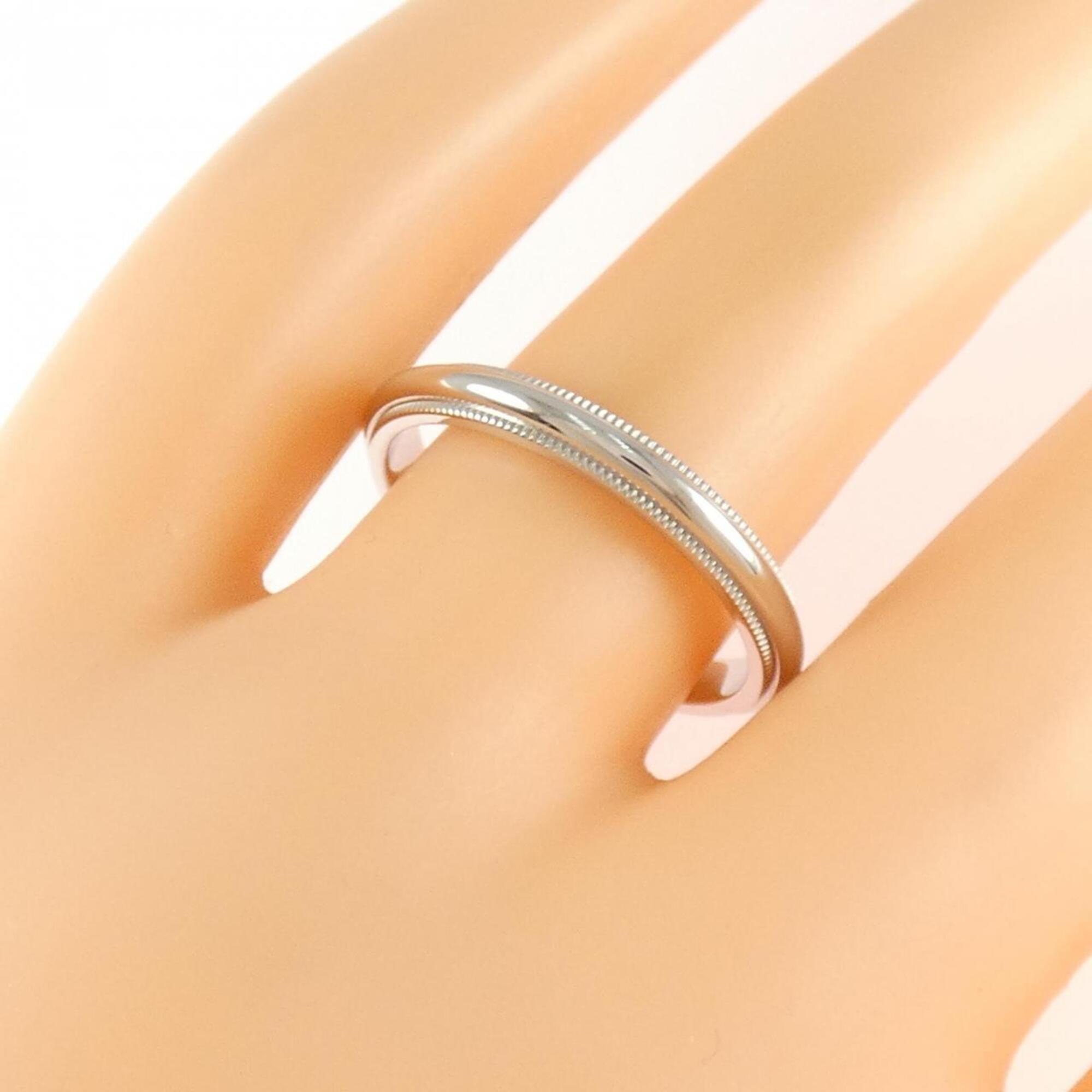 Tiffany Platinum 950 Band Ring (Pre-Owned)