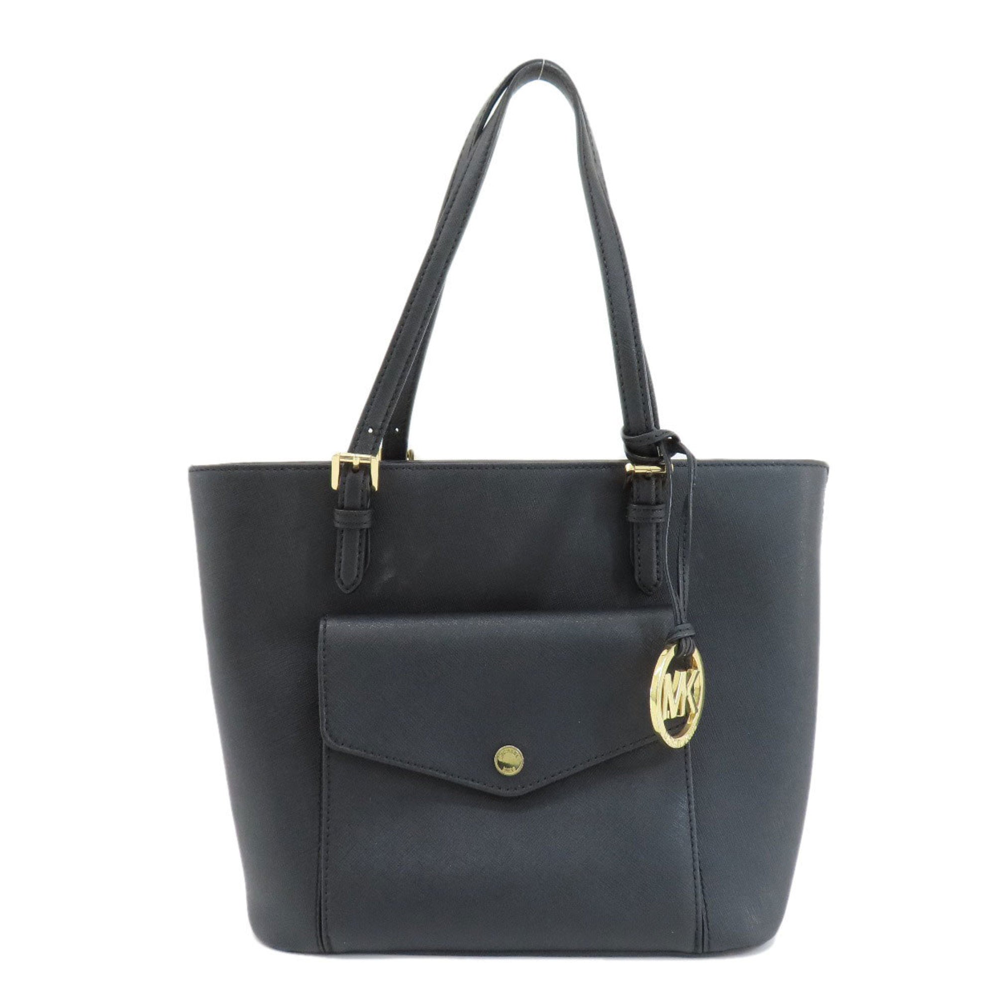 Michael Kors Black Pvc Tote Bag (Pre-Owned)