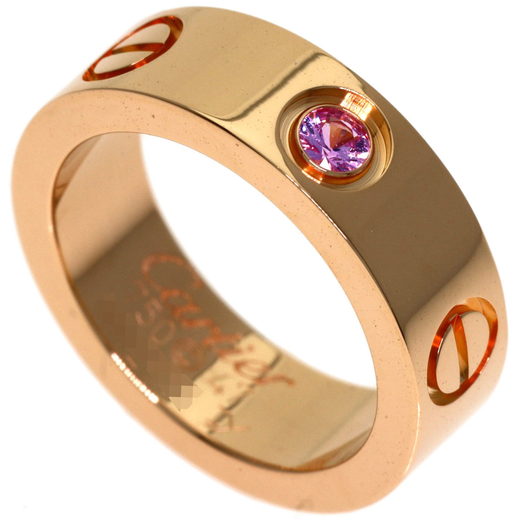 Cartier Pink Gold (18K) Band Ring (Pre-Owned)