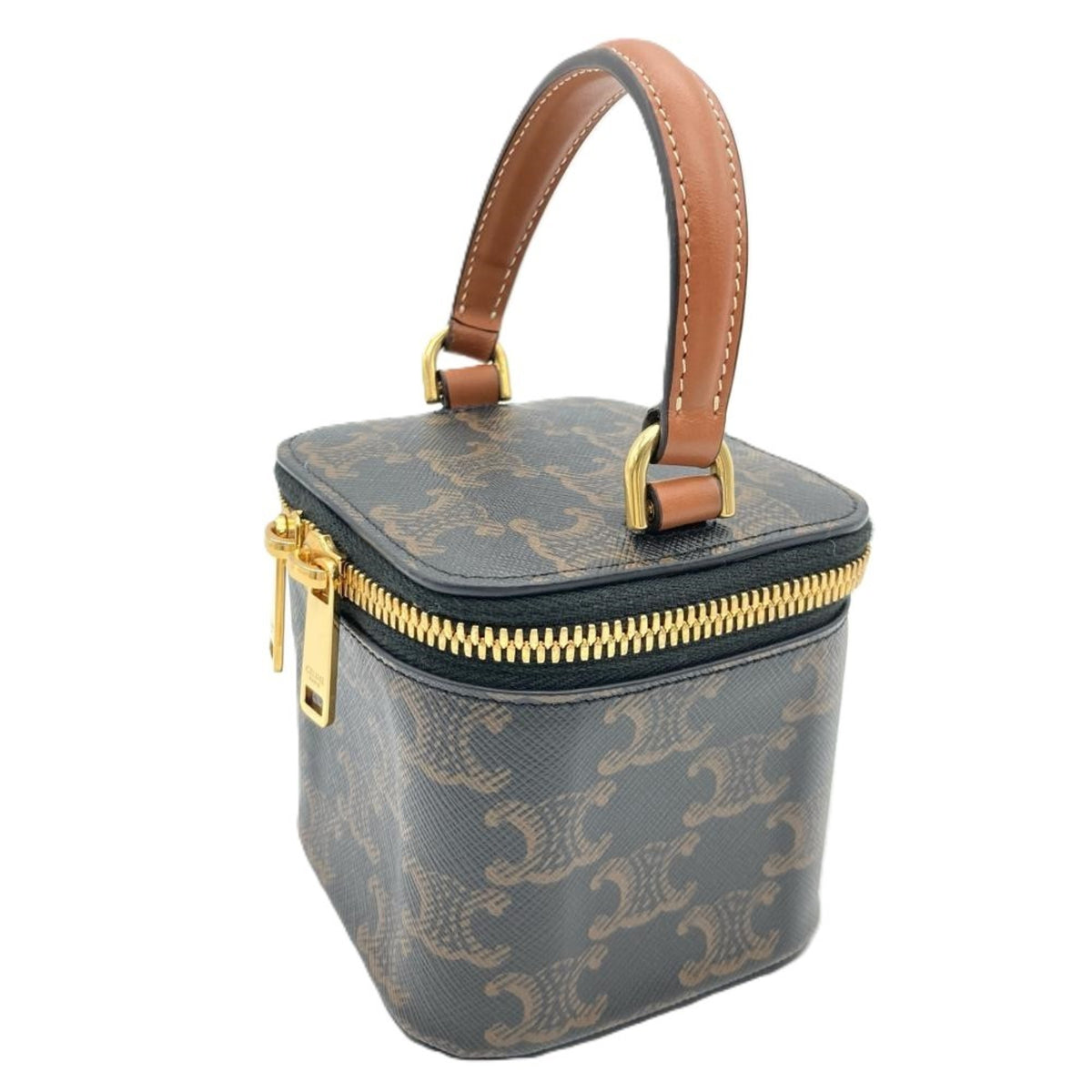 Celine Pvc Shoulder Bag Vanity Bag (Pre-Owned)