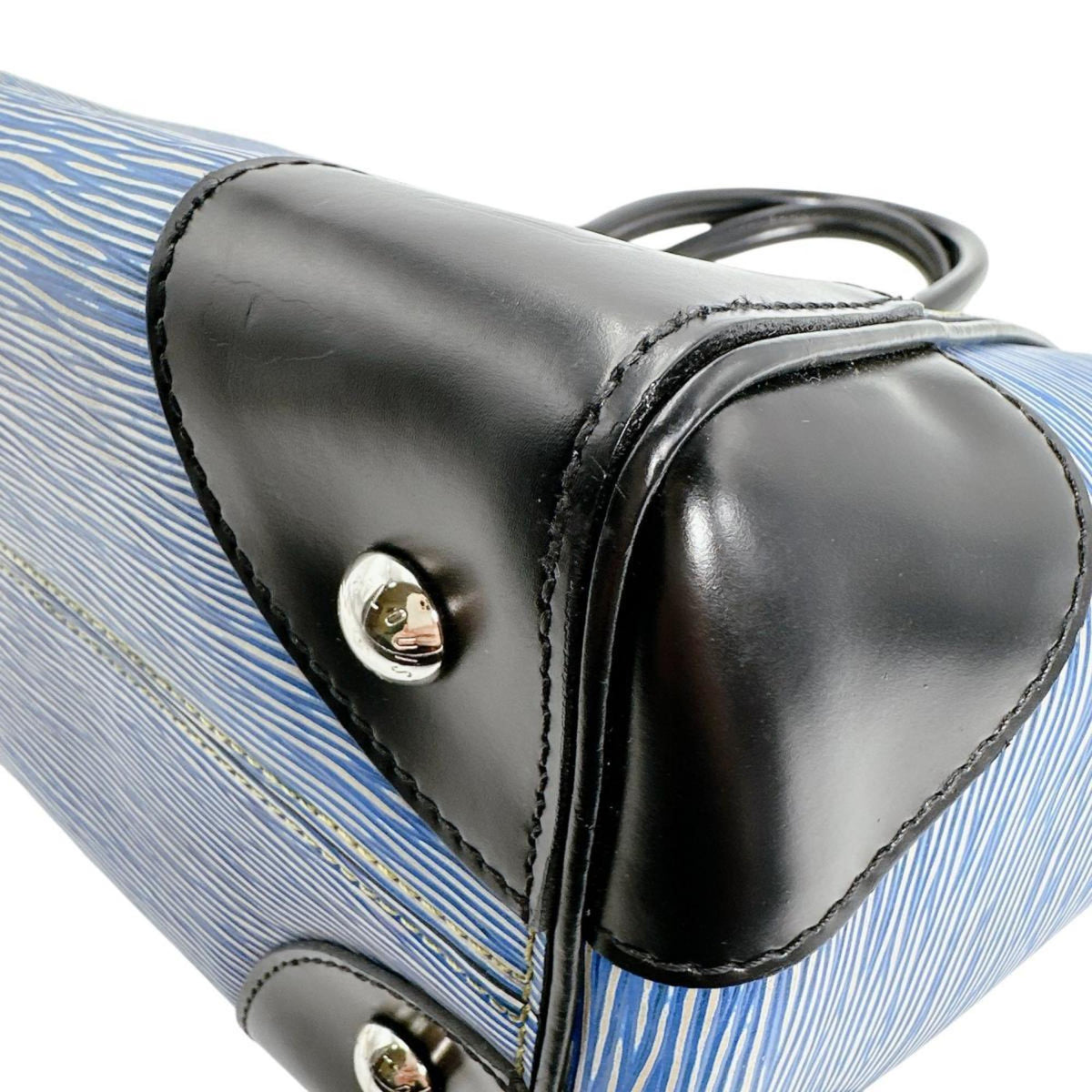 Louis Vuitton Blue Epi Leather Handbag (Pre-Owned)