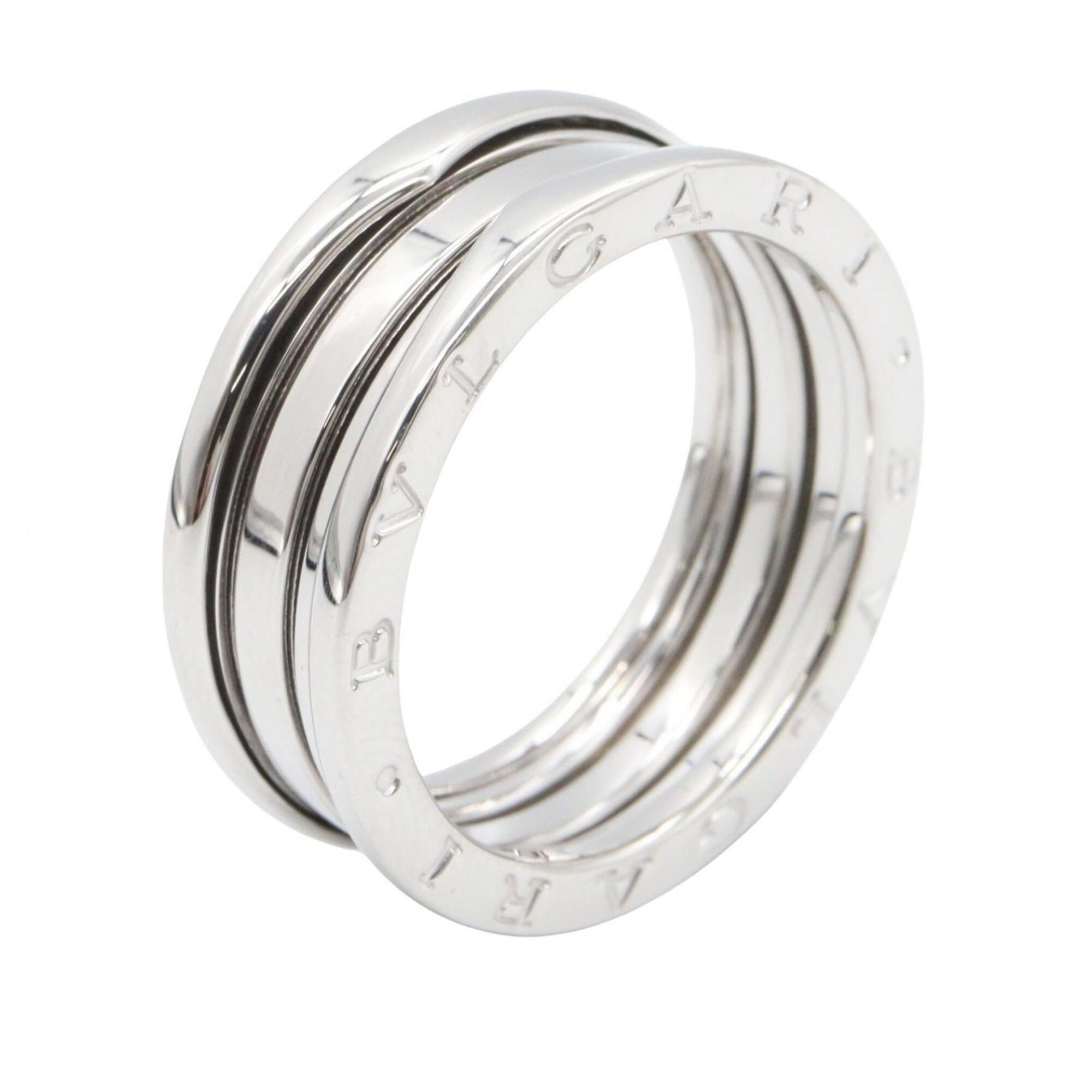 Bvlgari Silver White Gold (18K) Band Ring (Pre-Owned)