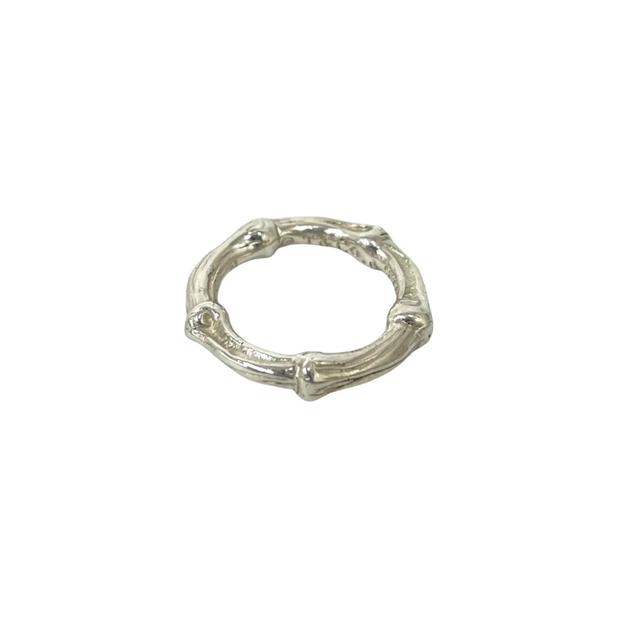 Tiffany Silver Silver 925 Band Ring (Pre-Owned)