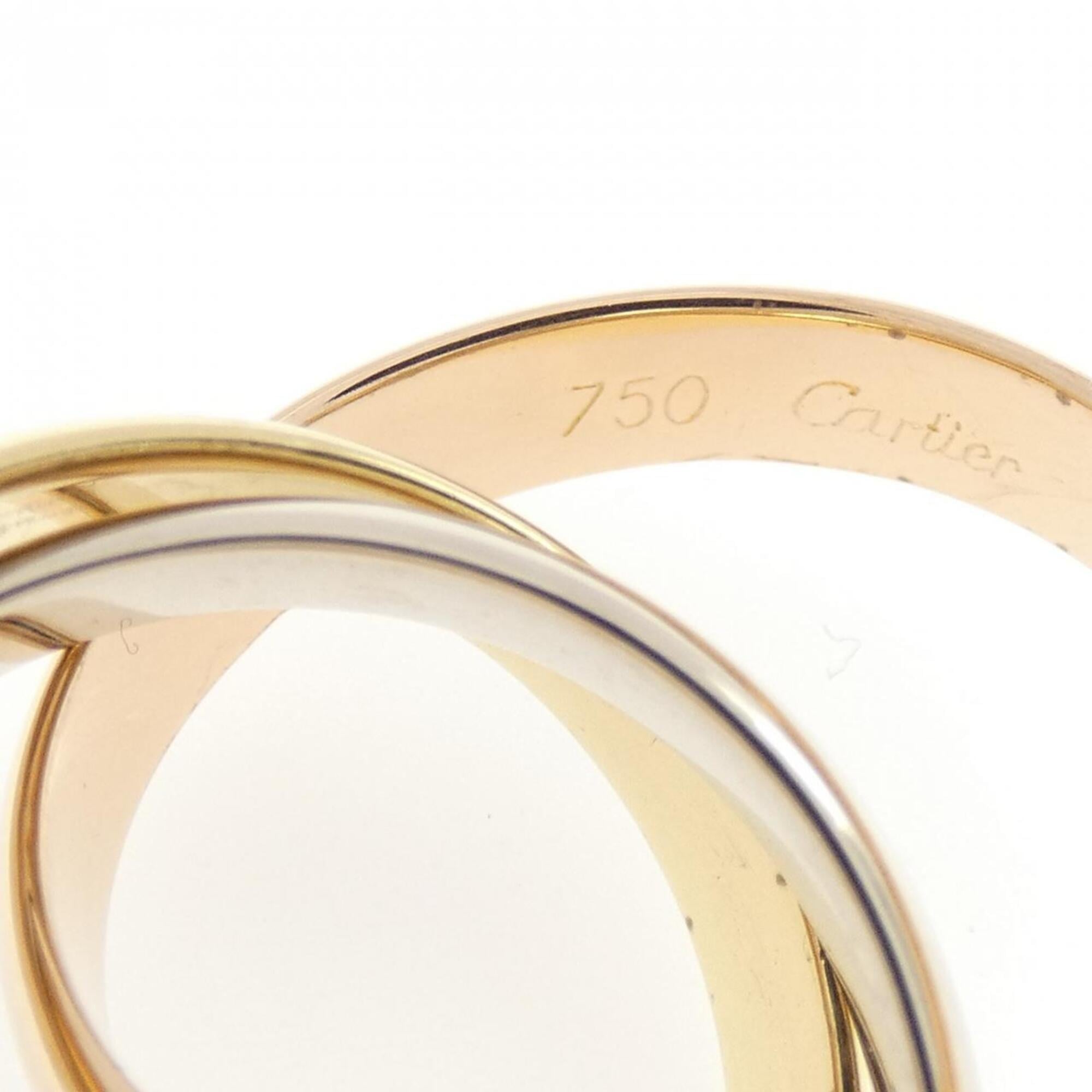 Cartier Yellow Gold (18K) Pink Gold (18K) White Gold (18K) Band Ring (Pre-Owned)