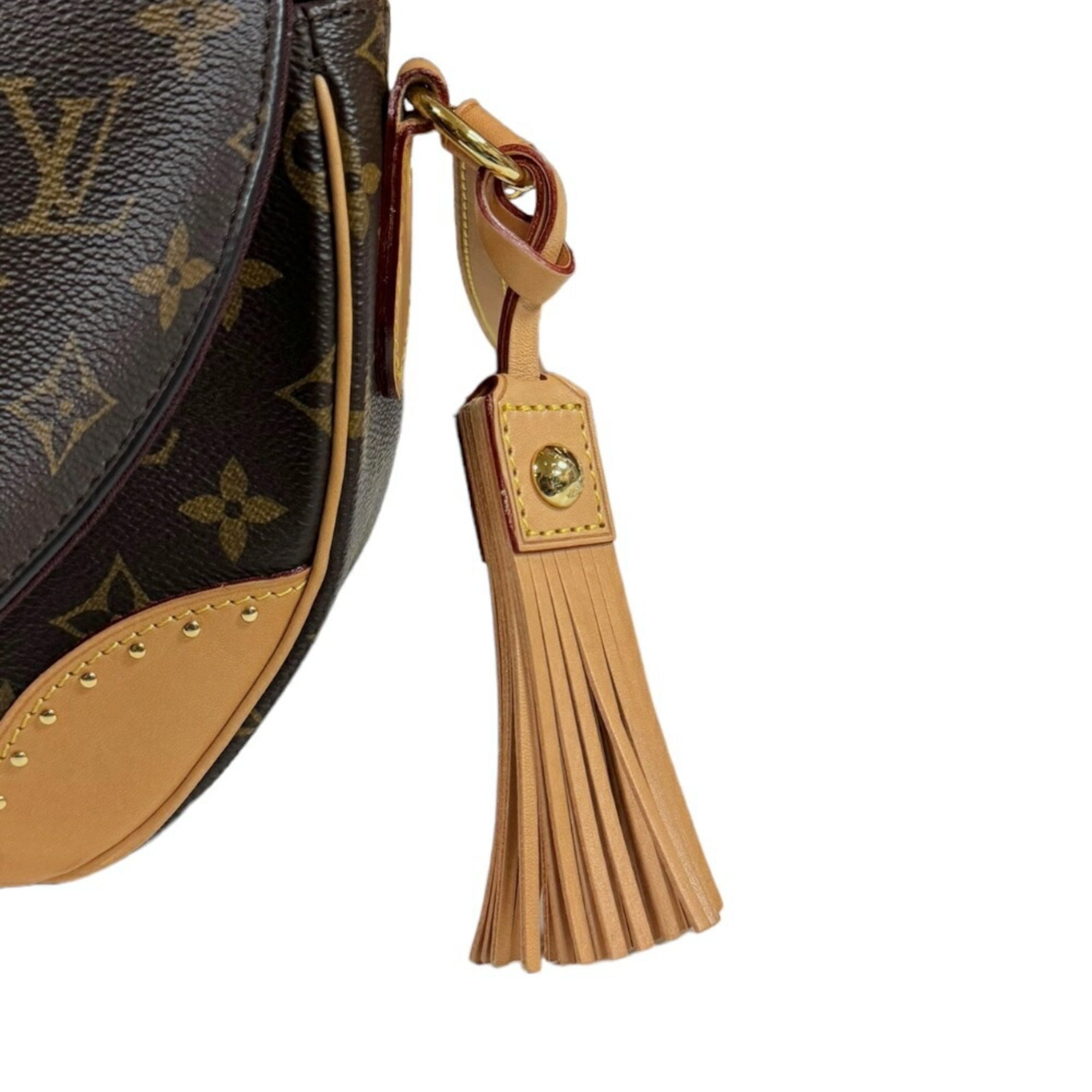 Louis Vuitton Brown Monogram Monogram Shoulder Bag (Pre-Owned)