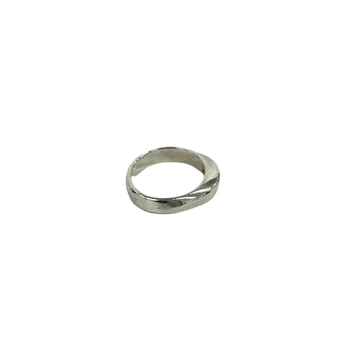Tiffany Silver Silver 925 Band Ring (Pre-Owned)