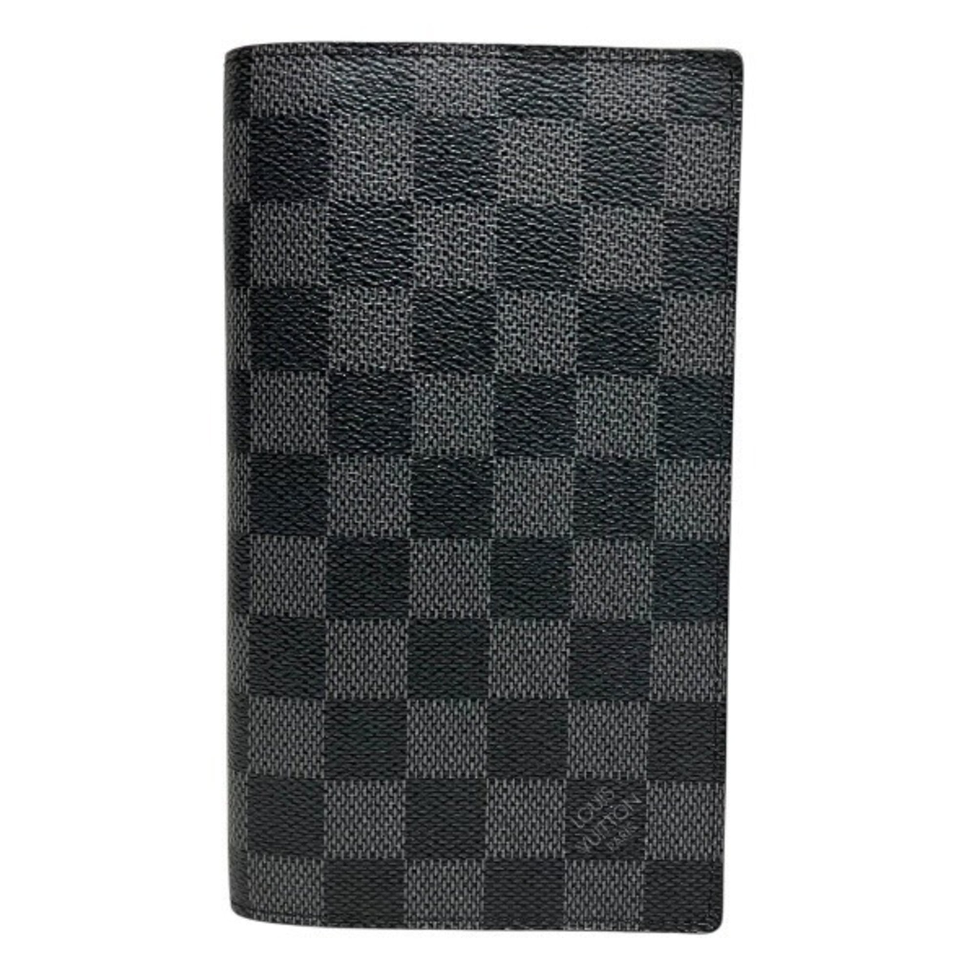 Louis Vuitton Black Long Wallet (Bi-Fold) (Pre-Owned)