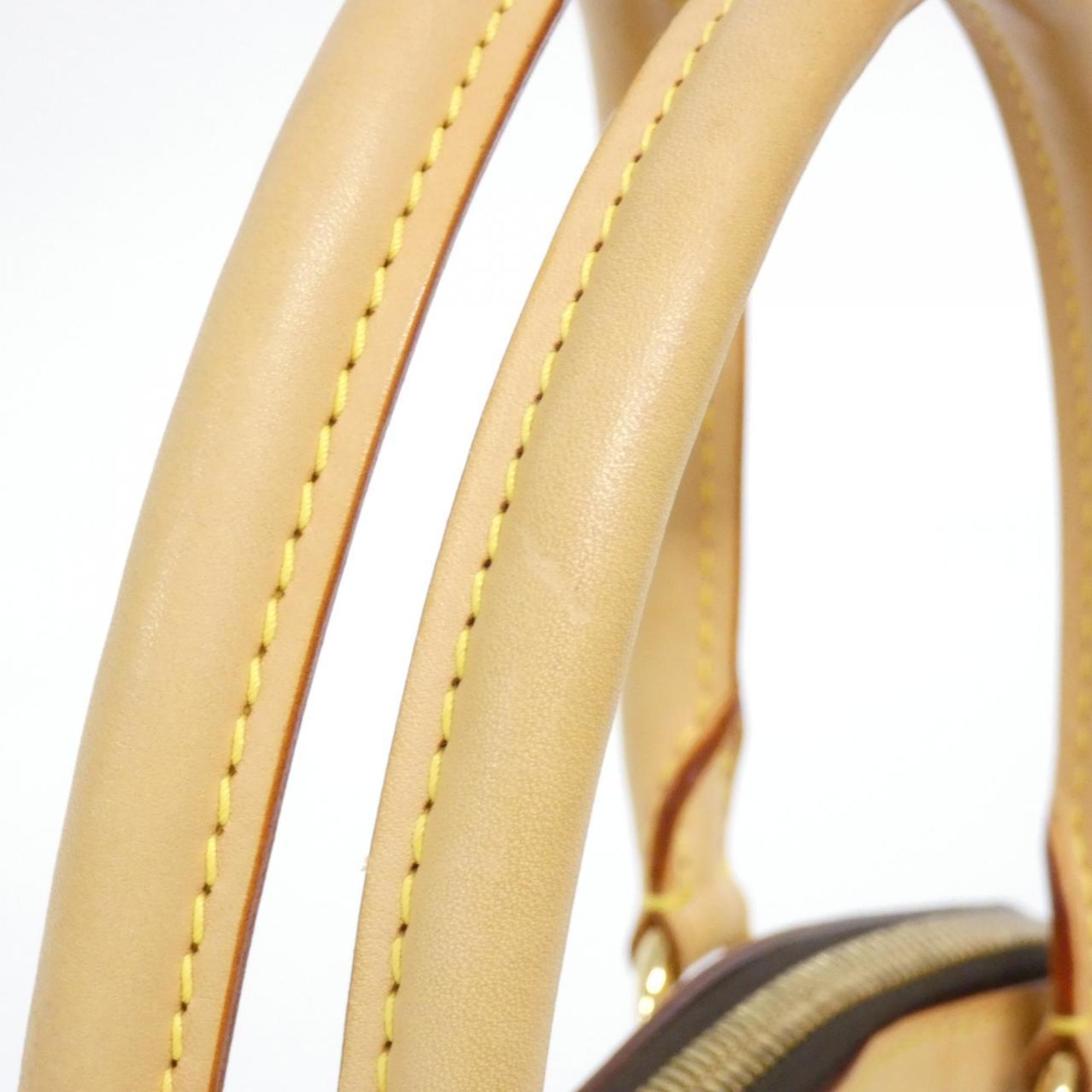 Louis Vuitton Brown Coated Canvas Handbag (Pre-Owned)