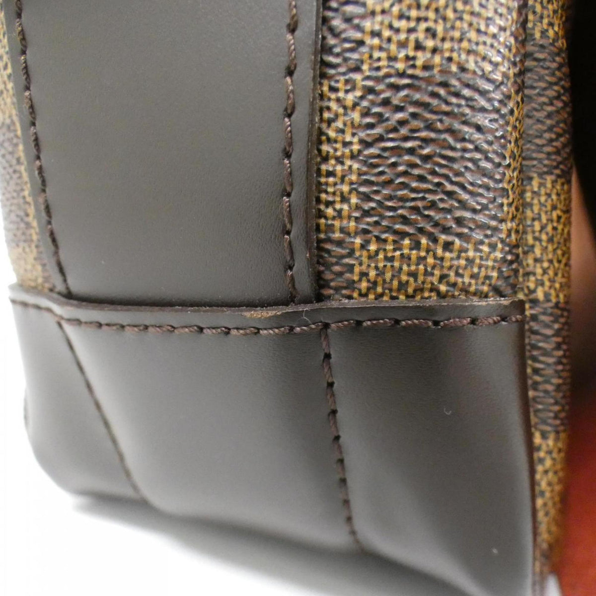 Louis Vuitton Ebene Coated Canvas Shoulder Bag (Pre-Owned)