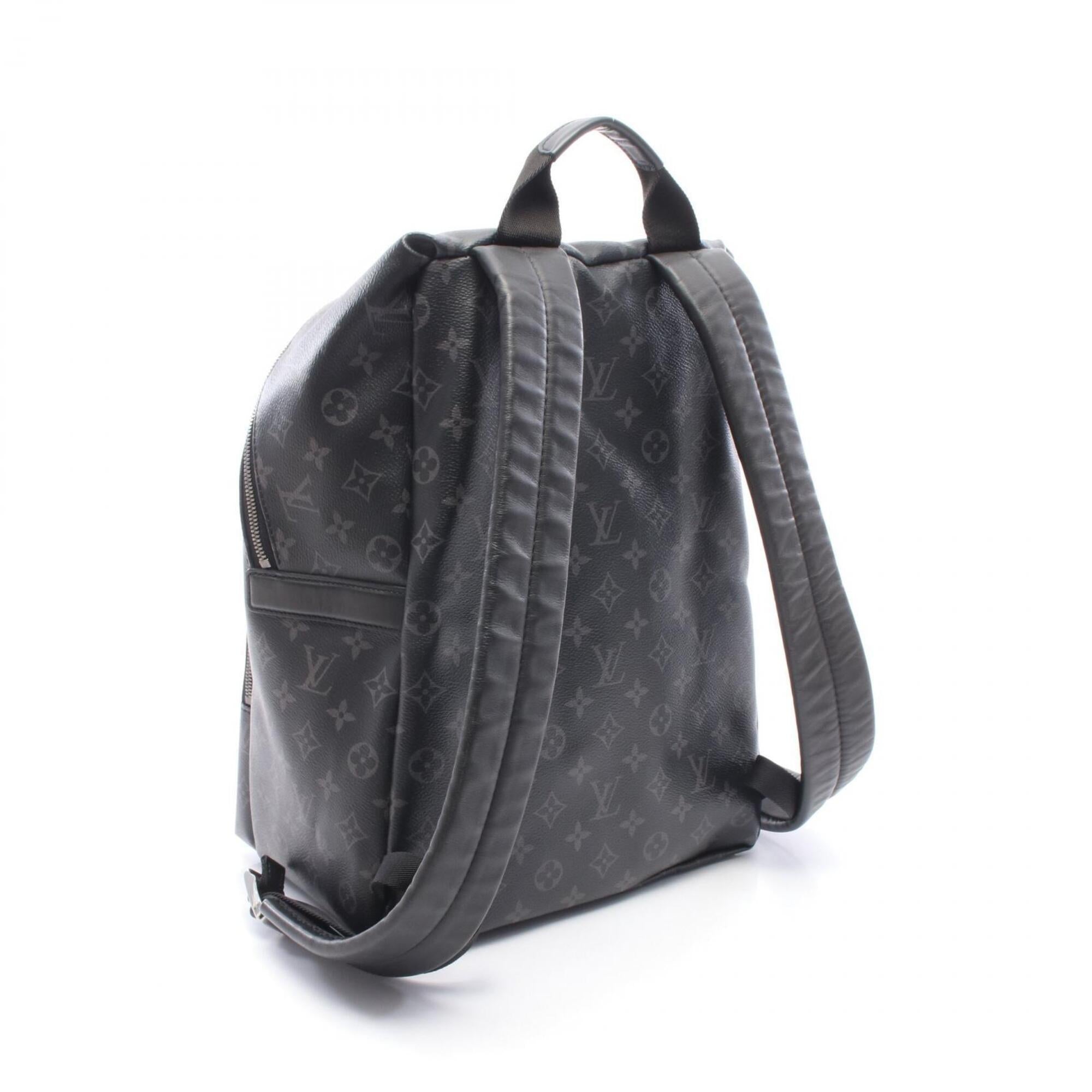 Louis Vuitton Black Monogram Eclipse Monogram Eclipse Leather Backpack (Pre-Owned)