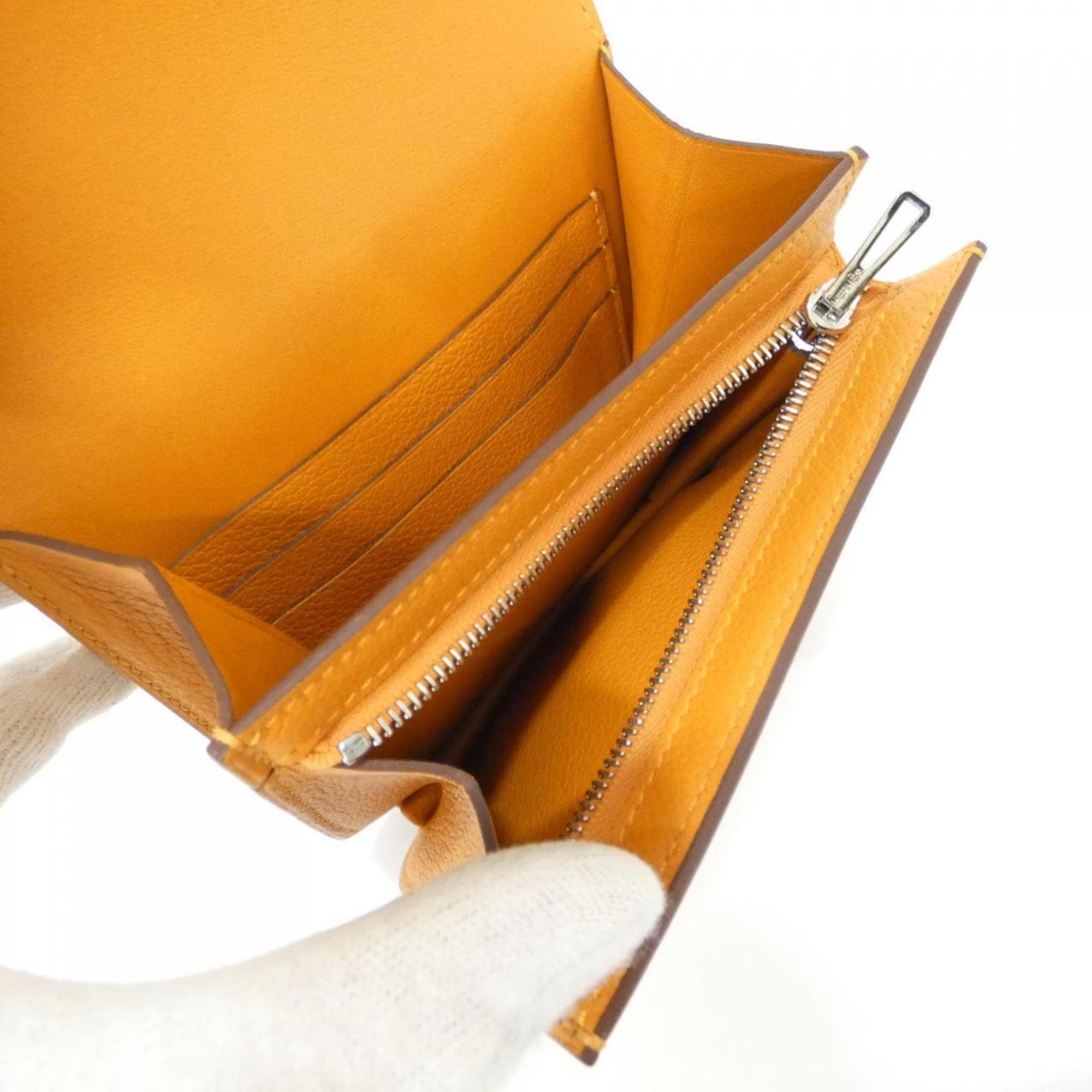 Hermes Orange Wallet (Bi-Fold) (Pre-Owned)