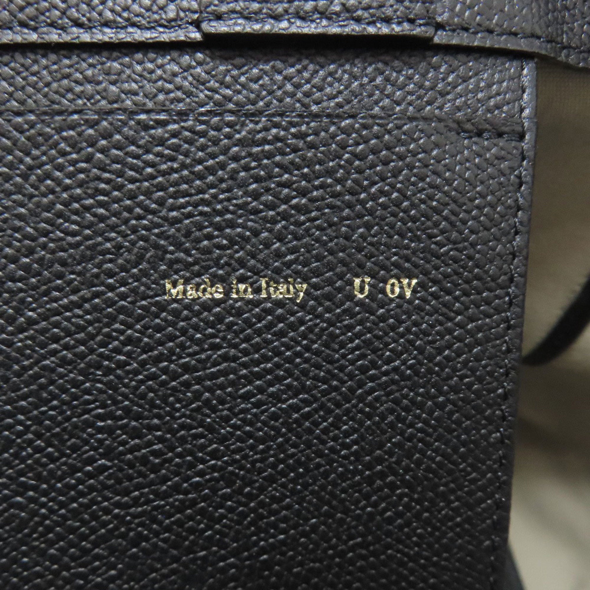 Valextra Black Navy White Canvas Tote Bag (Pre-Owned)