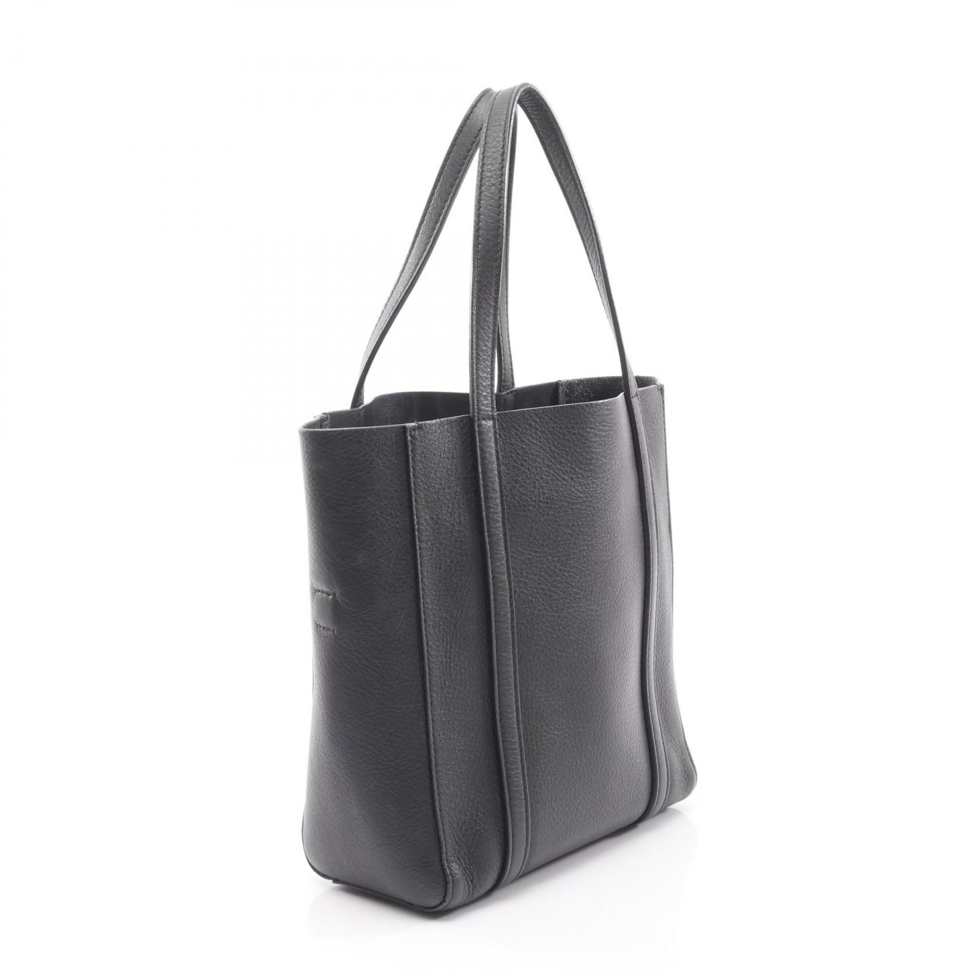 Balenciaga Black Leather Tote Bag (Pre-Owned)