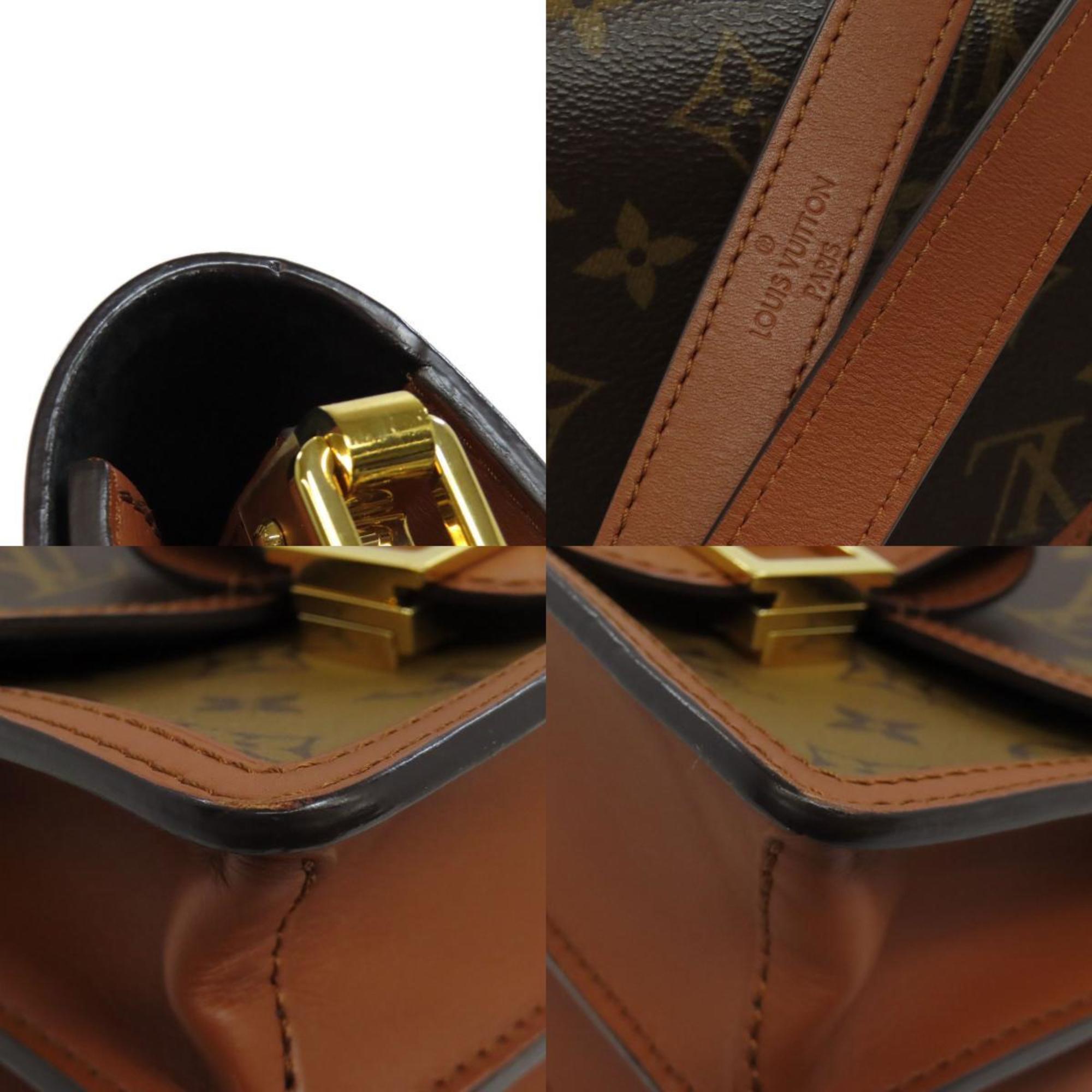 Louis Vuitton Brown Monogram Reverse Shoulder Bag (Pre-Owned)