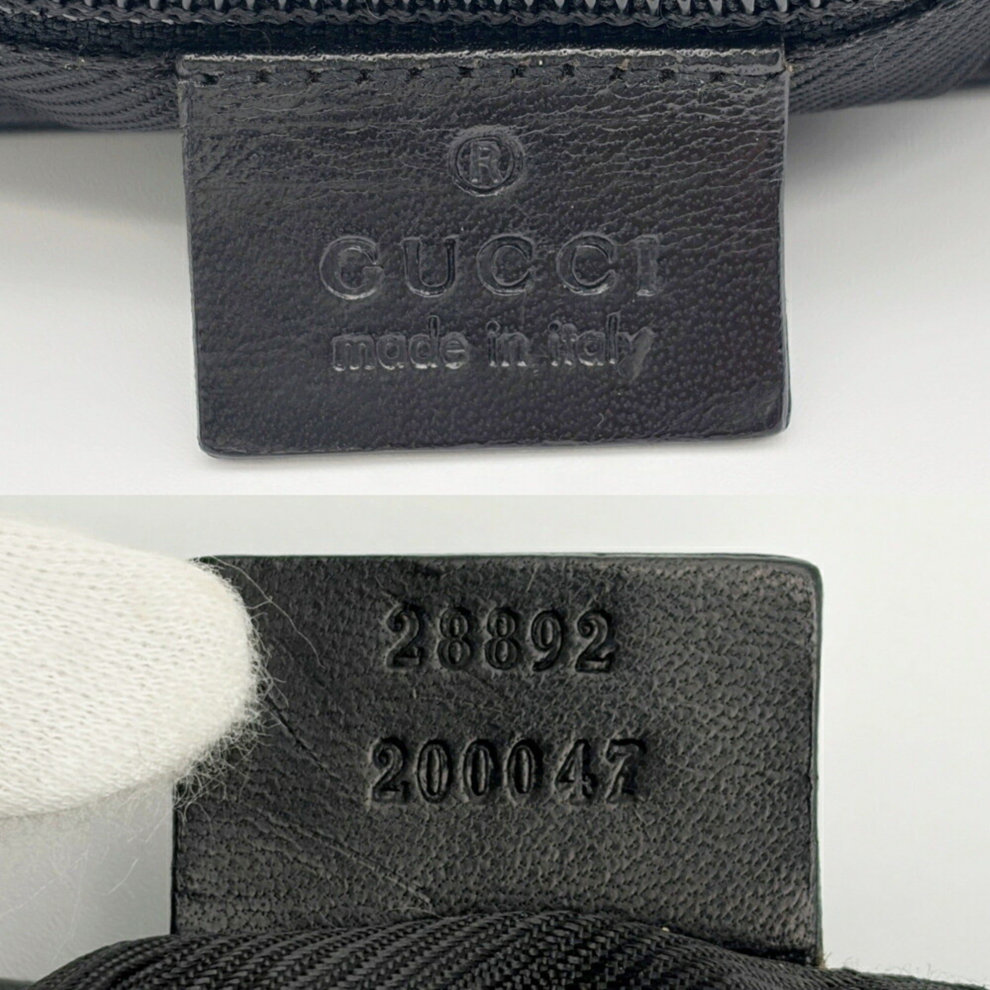 Gucci Black Gg Canvas Tote Bag (Pre-Owned)
