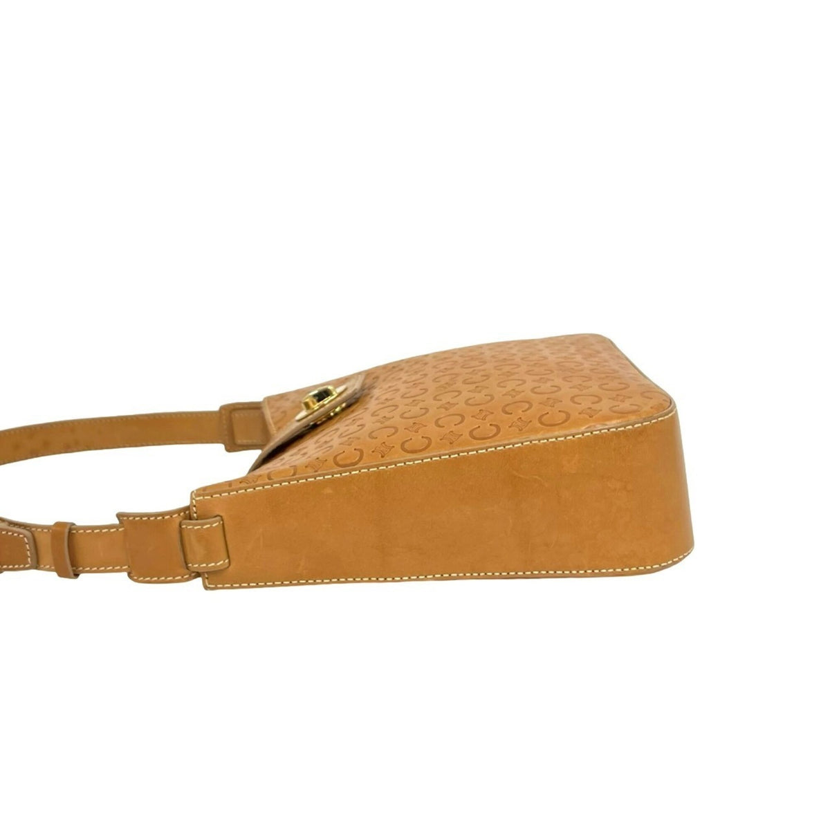 Celine Brown Leather Shoulder Bag (Pre-Owned)