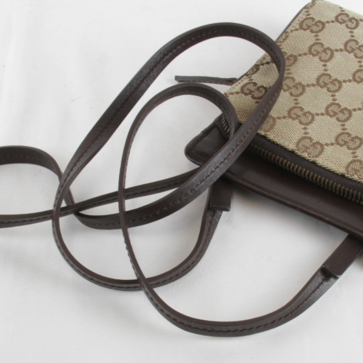 Gucci Brown Gg Canvas Shoulder Bag (Pre-Owned)
