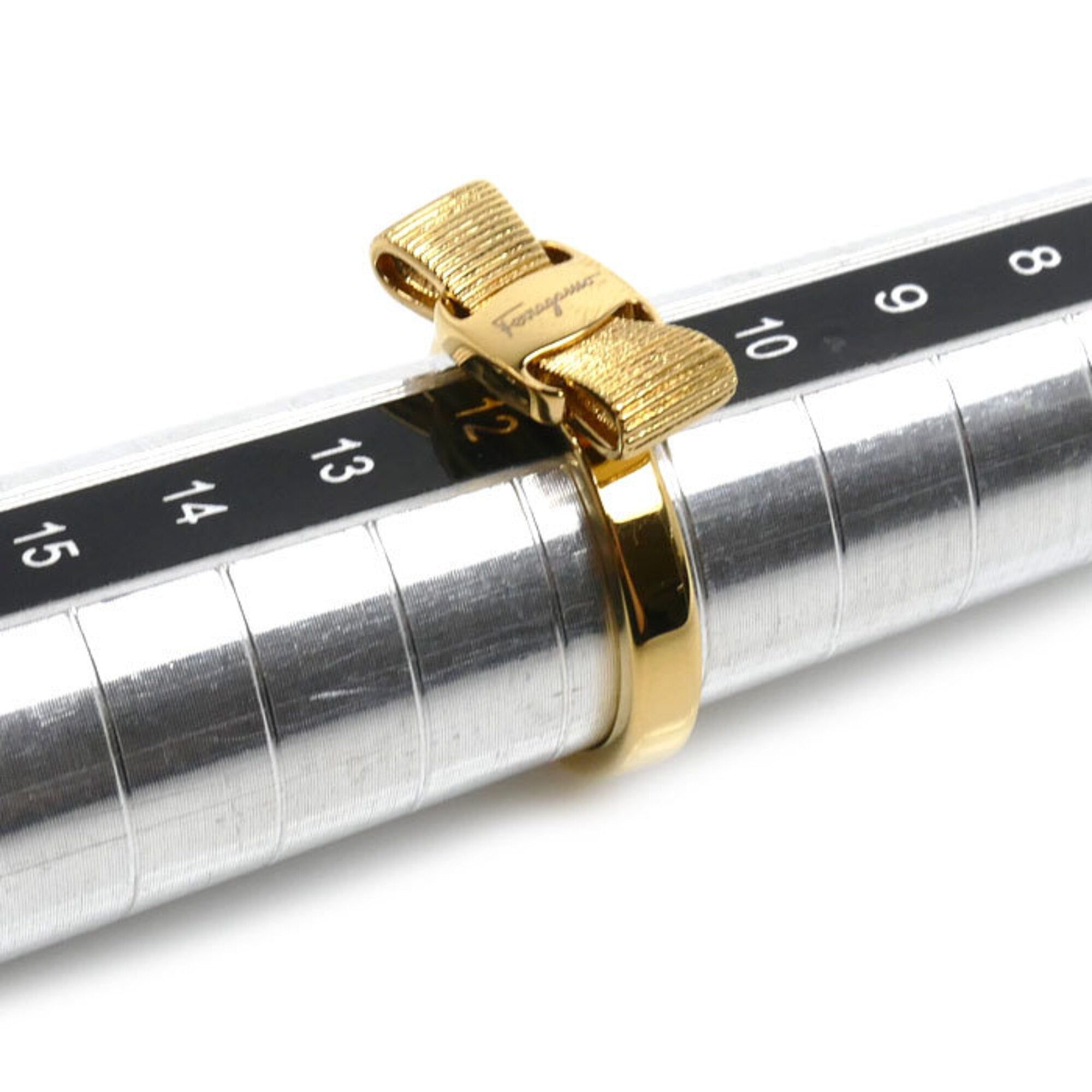 Salvatore Ferragamo Brass Band Ring (Pre-Owned)