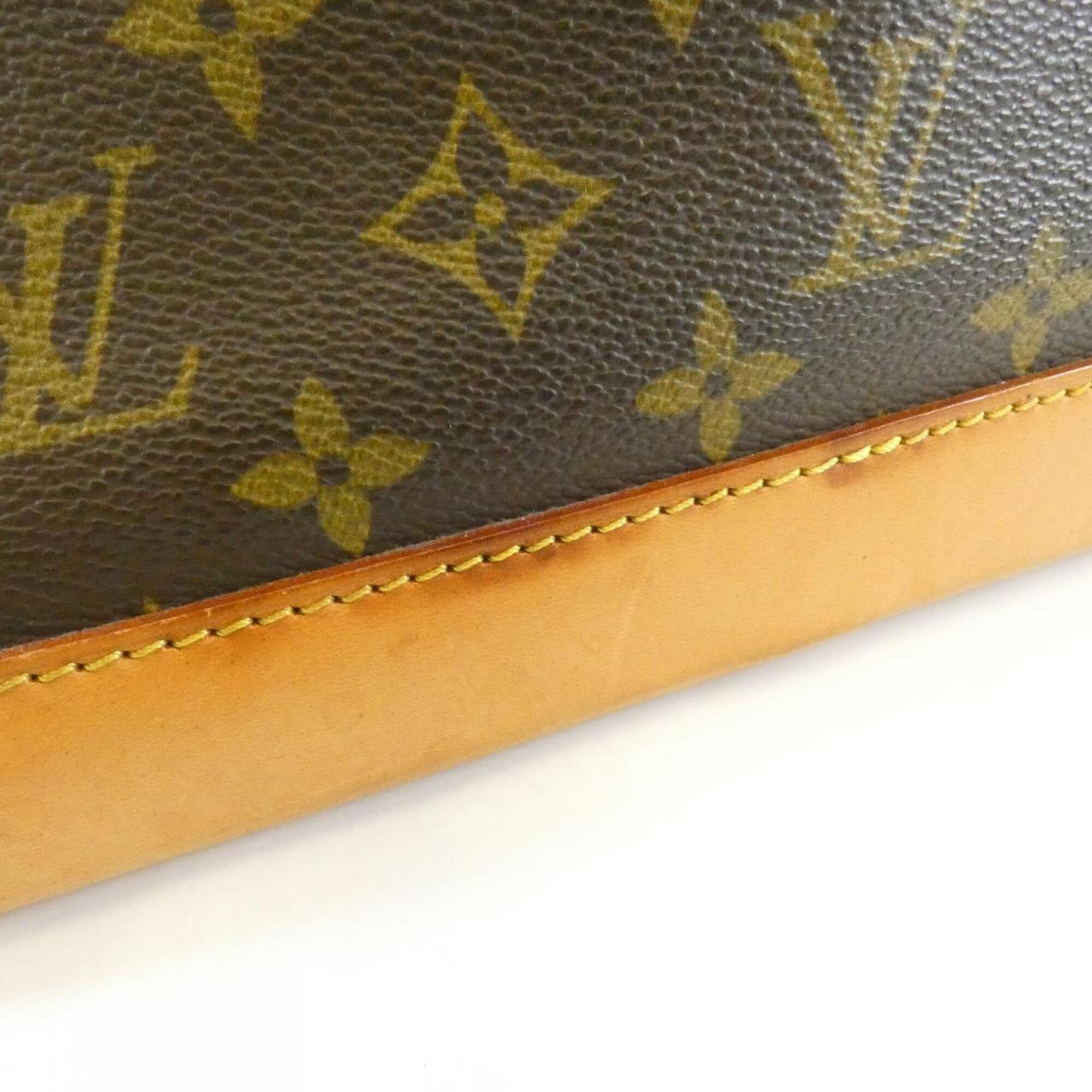 Louis Vuitton Brown Coated Canvas Handbag (Pre-Owned)