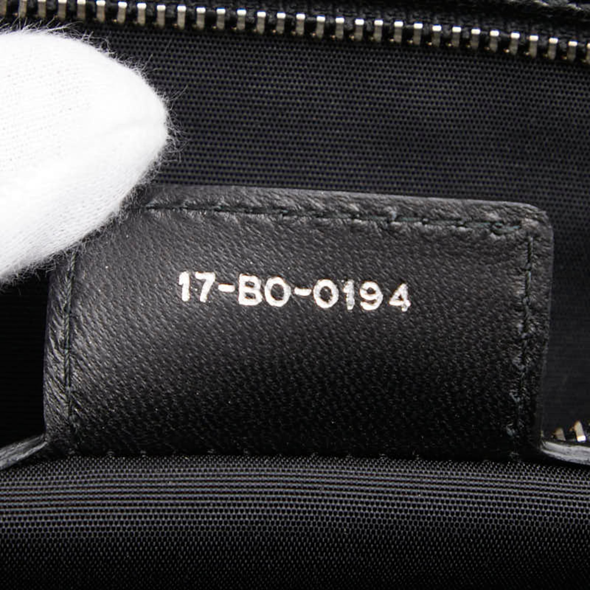 Christian Dior Black Leather Handbag (Pre-Owned)