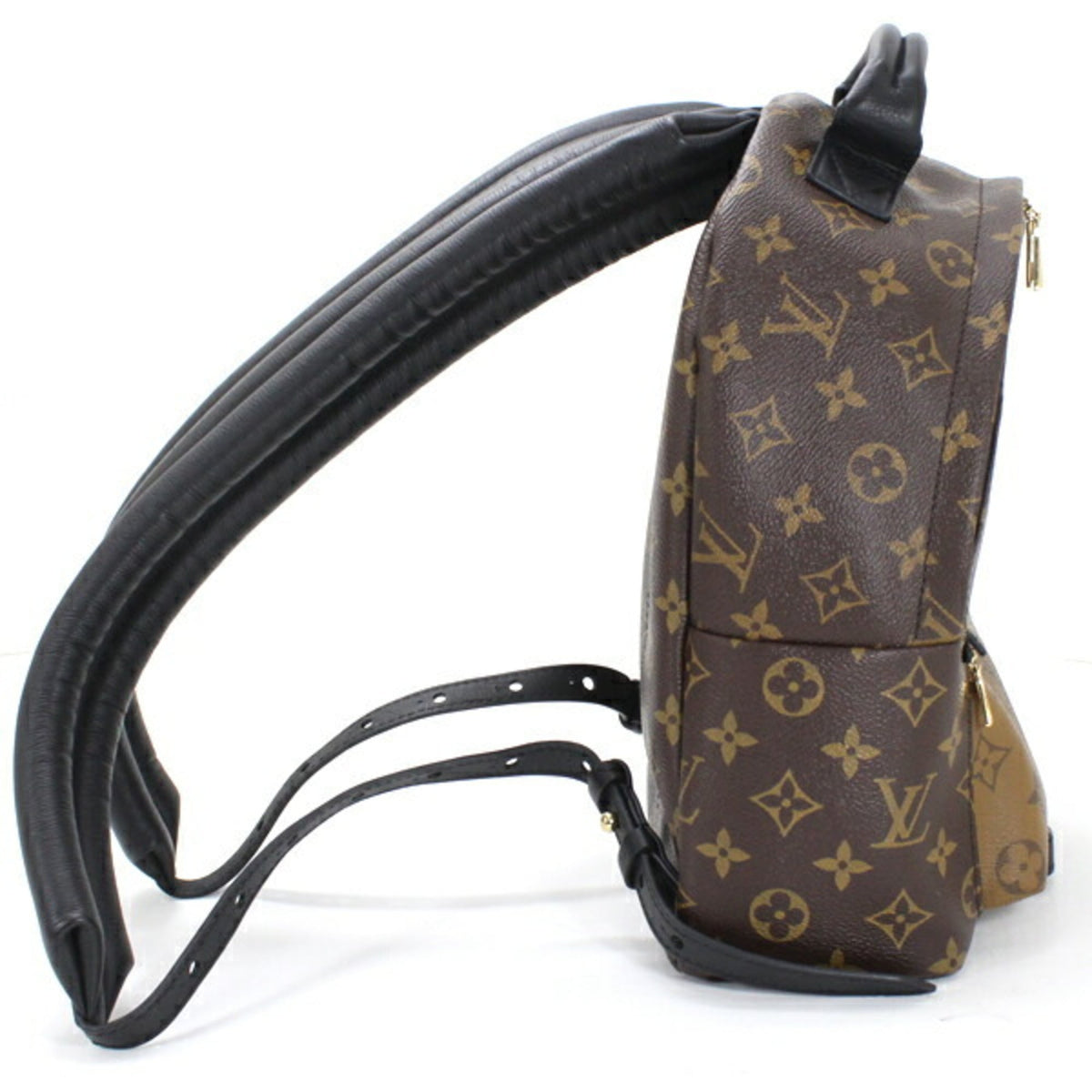 Louis Vuitton Monogram Reverse Beige Brown Monogram Reverse Backpack (Pre-Owned)