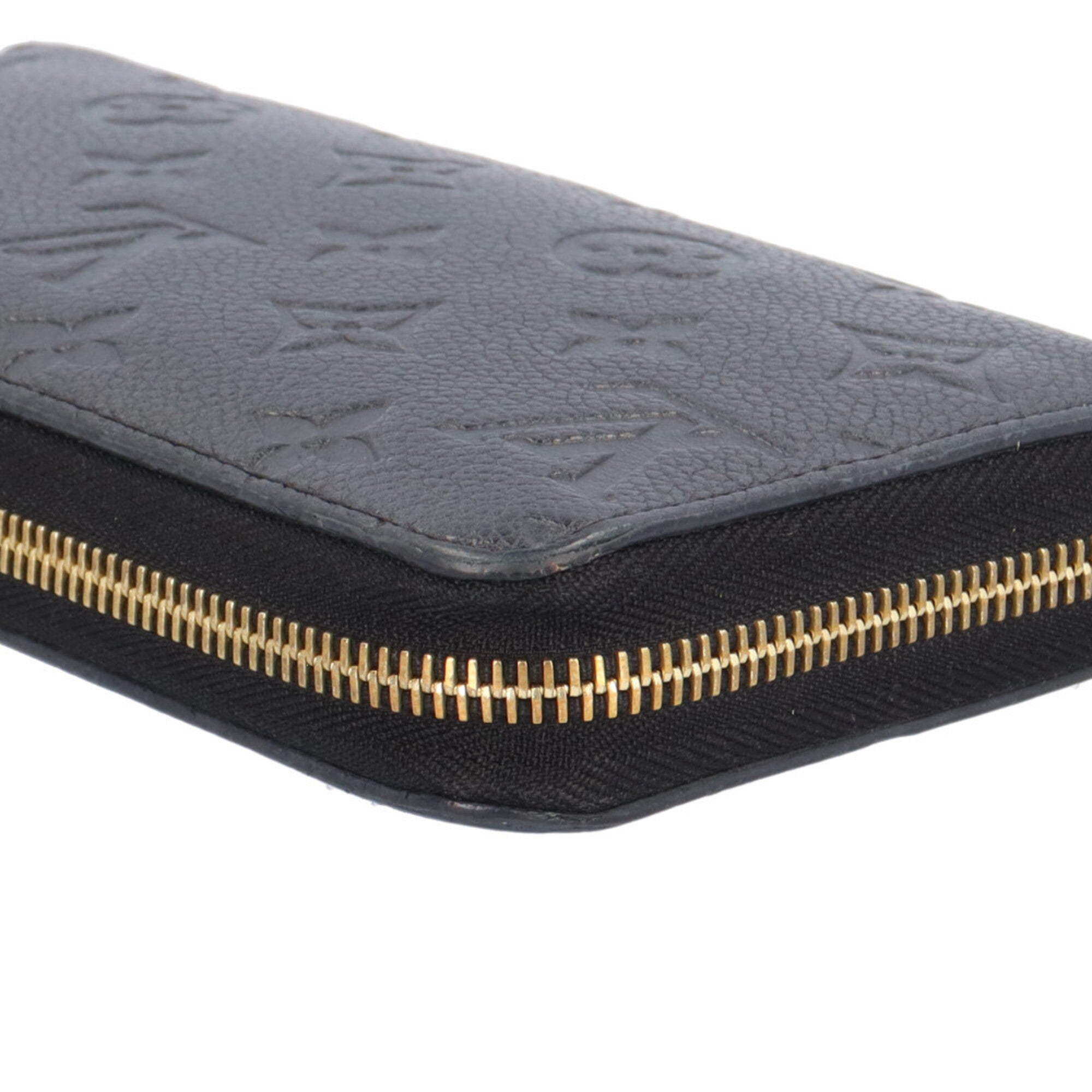 Louis Vuitton Monogram Empreinte Black Noir Monogram Empreinte Long Wallet (Bi-Fold) (Pre-Owned)
