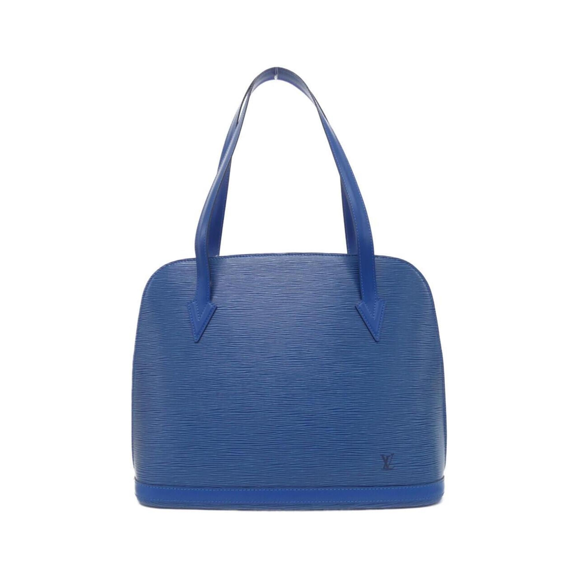 Louis Vuitton Epi Blue Leather Shoulder Bag (Pre-Owned)