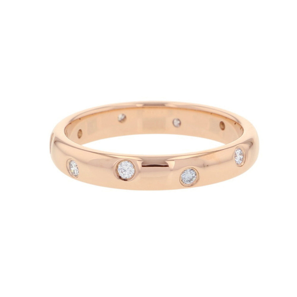 Tiffany Pink Gold (18K) Band Ring (Pre-Owned)