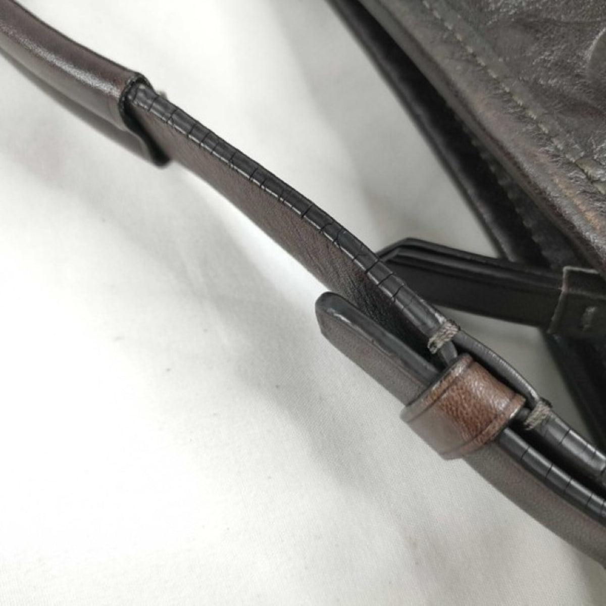 Coach Black Leather Handbag Shoulder Bag Tote Bag (Pre-Owned)