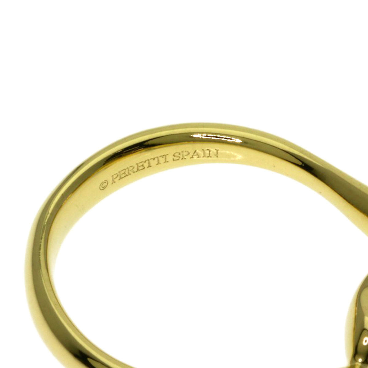 Tiffany Bean Yellow Gold (18K) Band Ring (Pre-Owned)