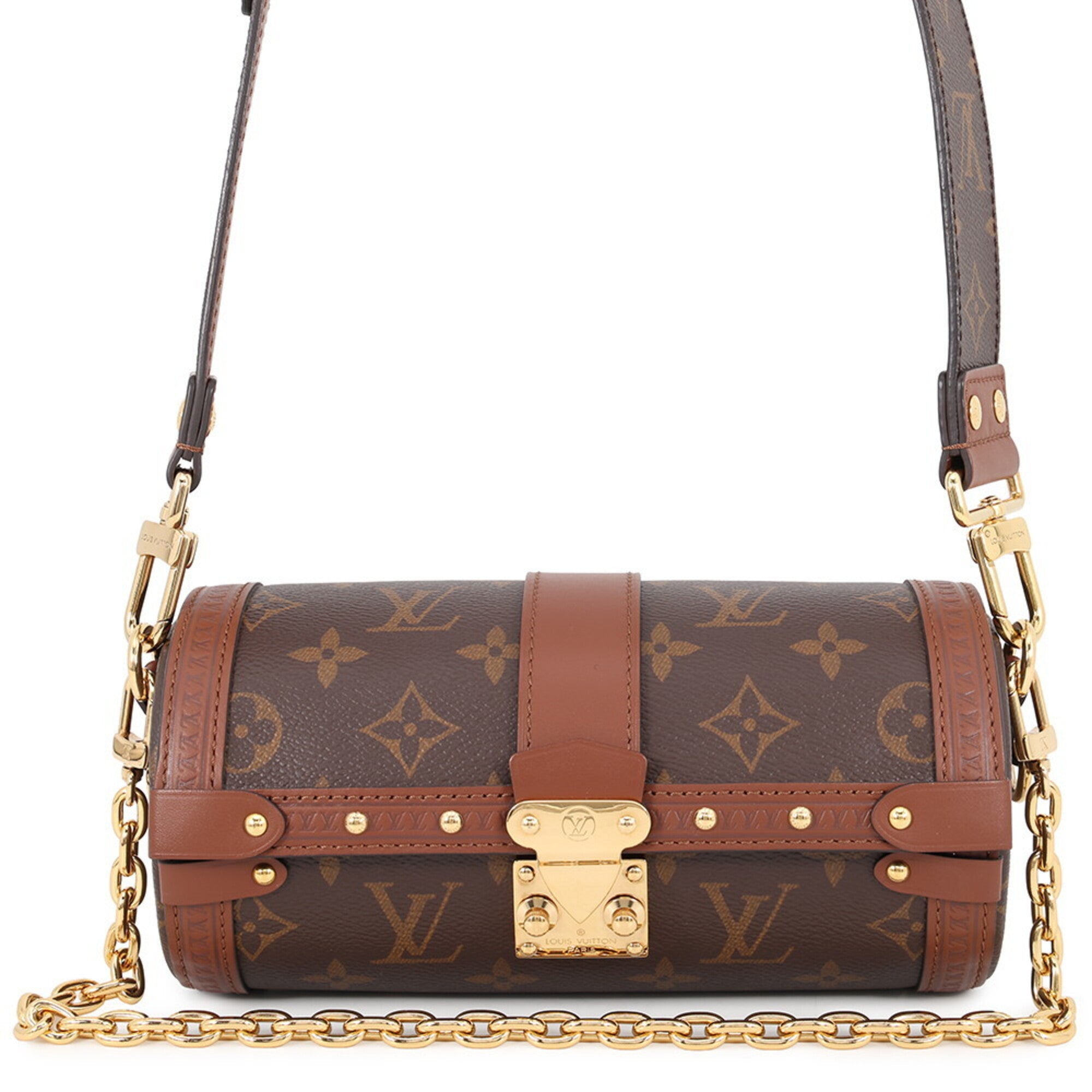 Louis Vuitton Brown Monogram Shoulder Bag (Pre-Owned)