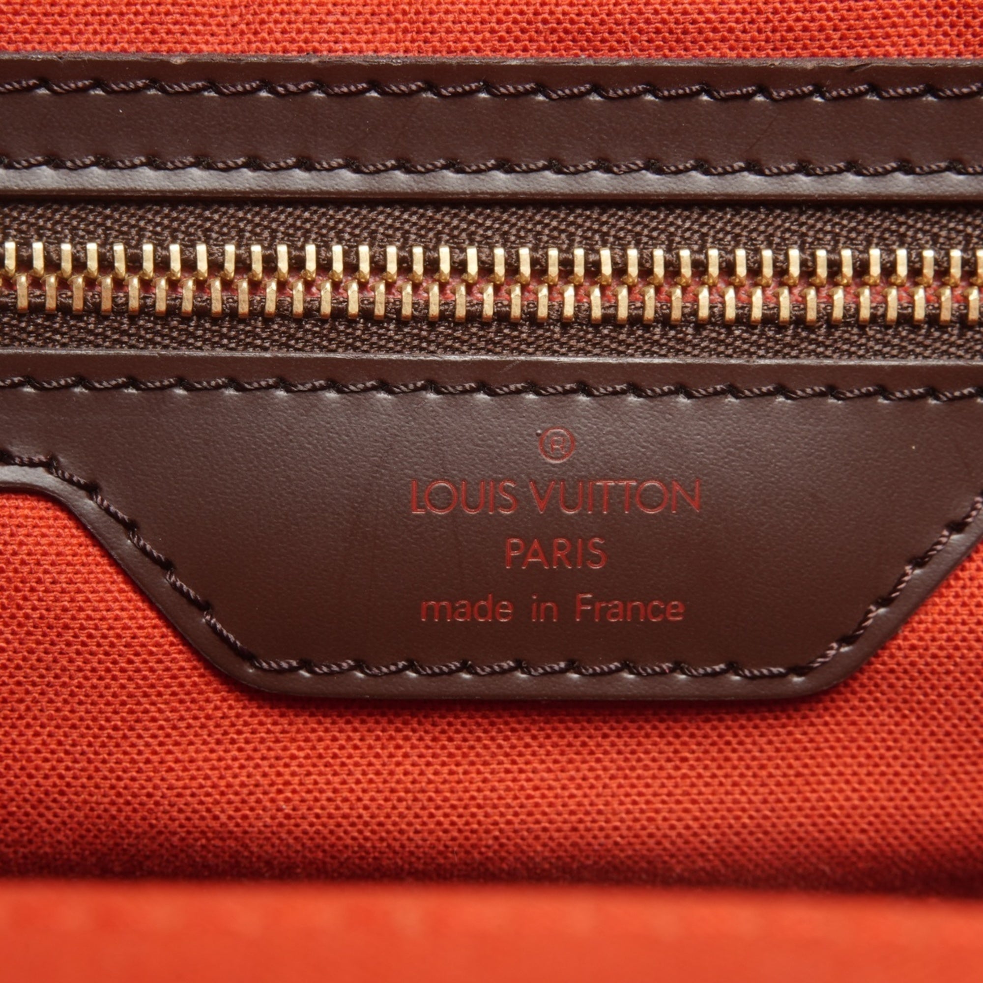 Louis Vuitton Damier Brown Boston Bag (Pre-Owned)