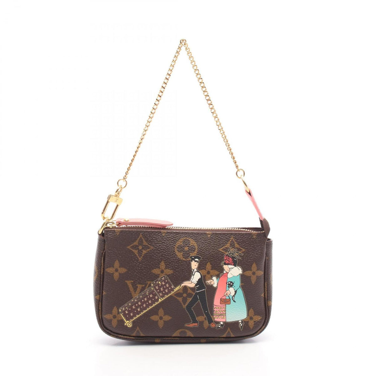 Louis Vuitton Brown Monogram Multi-Color Monogram Handbag Pochette (Pre-Owned)