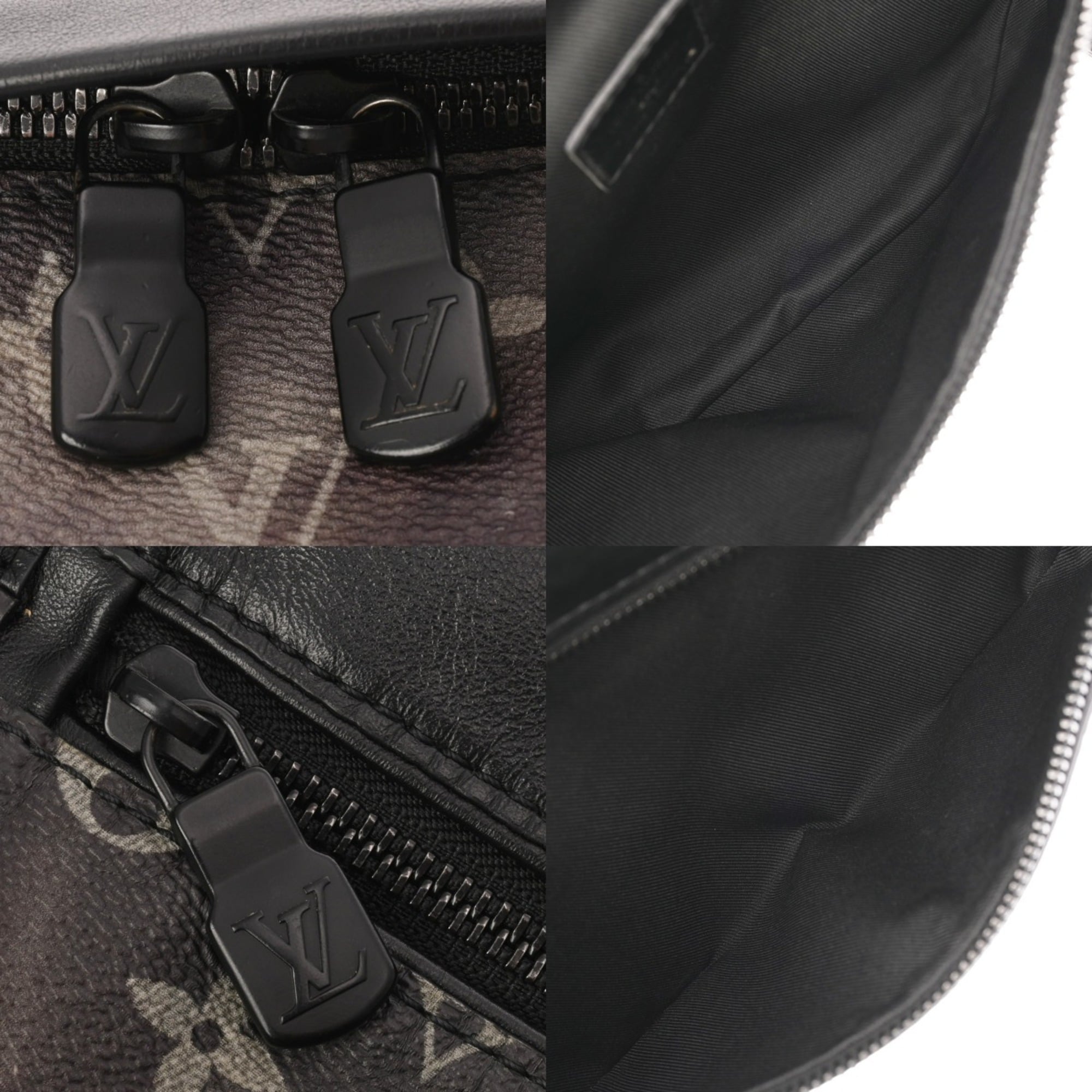 Louis Vuitton Noir Monogram Sling Bag (Pre-Owned)