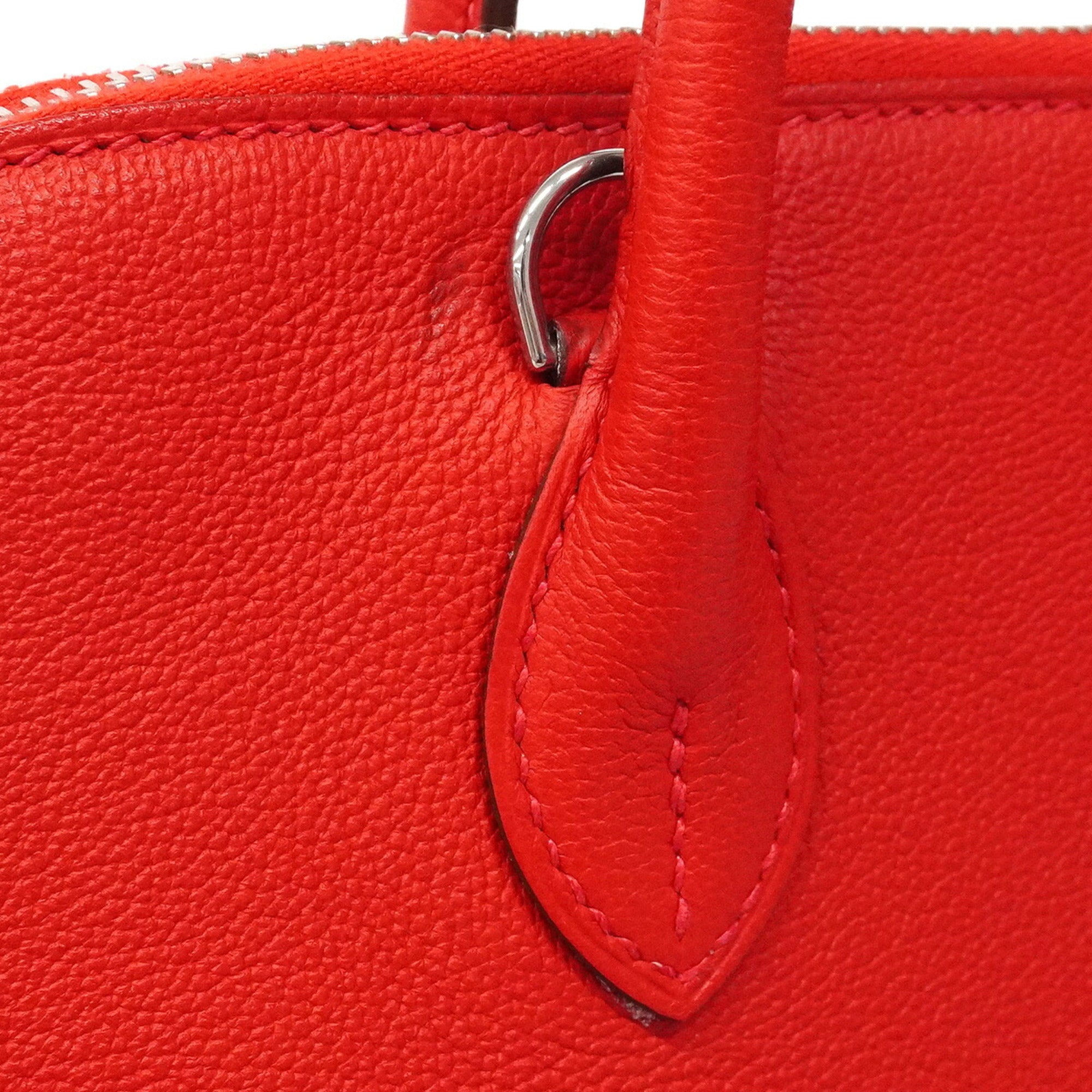 Hermes Rouge Vif Handbag (Pre-Owned)