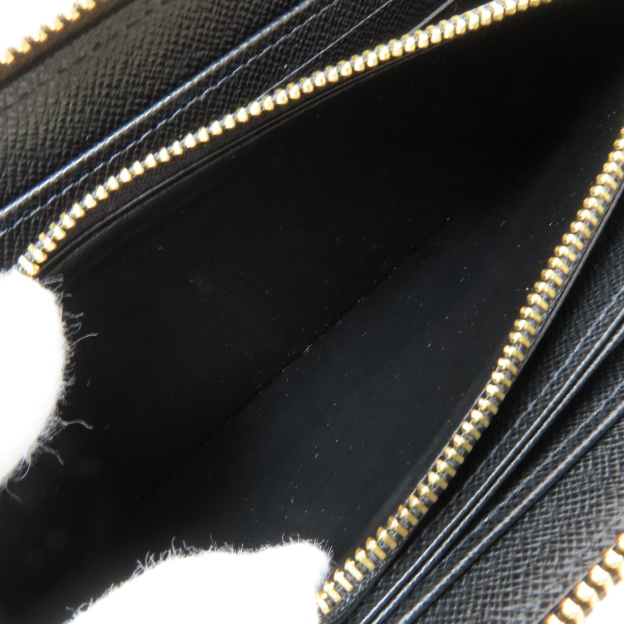 Louis Vuitton Black Monogram Reverse Monogram Reverse Long Wallet (Bi-Fold) (Pre-Owned)