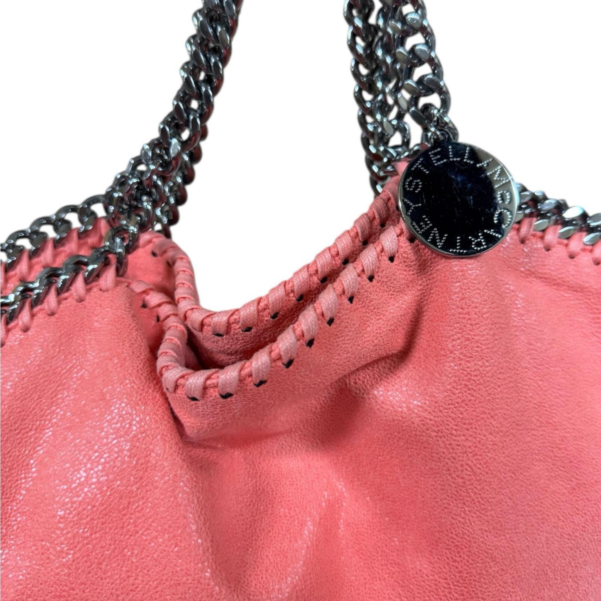 Stella Mccartney Orange Polyester Shoulder Bag (Pre-Owned)