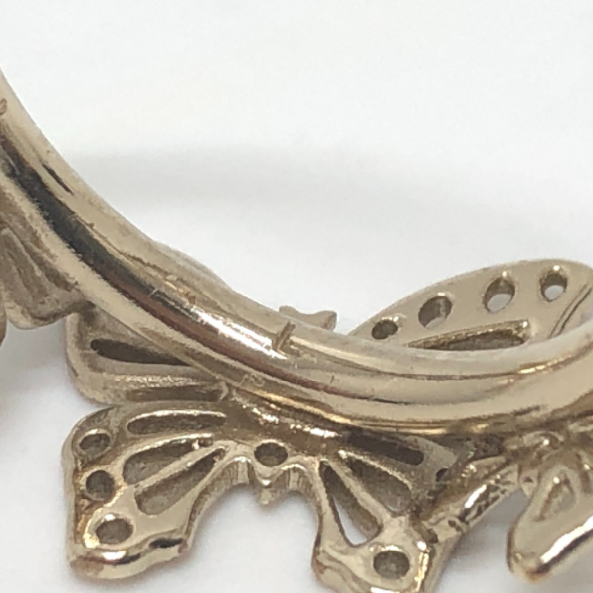 Christian Dior Metal Band Ring (Pre-Owned)