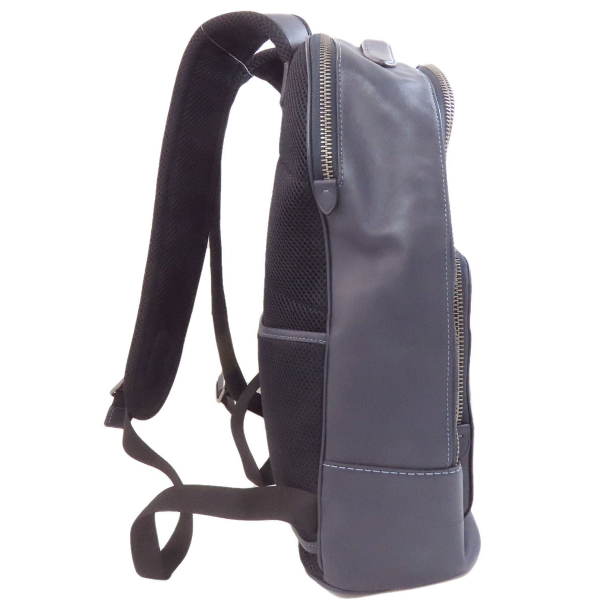 Coach Navy Pvc Backpack (Pre-Owned)