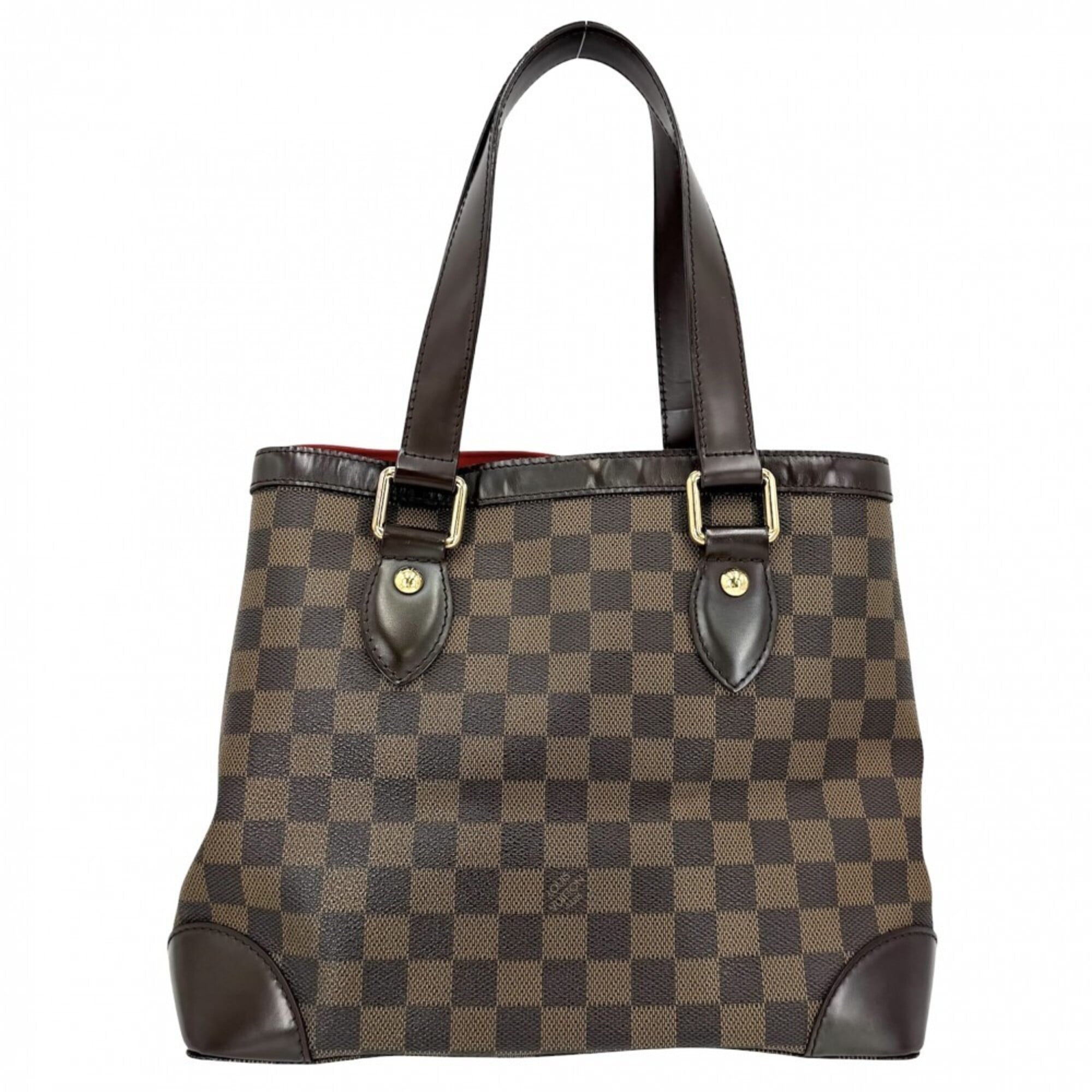 Louis Vuitton Brown Damier Canvas Handbag Tote Bag (Pre-Owned)
