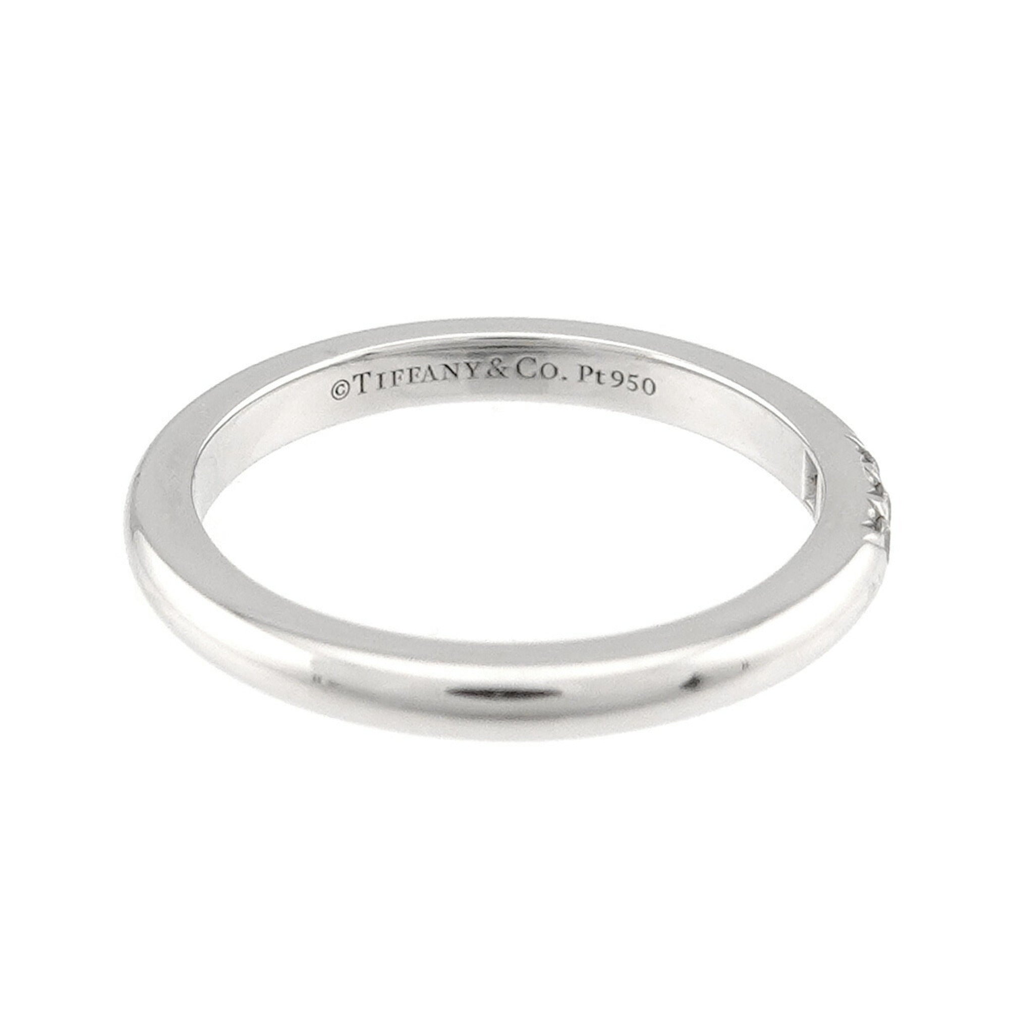 Tiffany Platinum 950 Band Ring (Pre-Owned)