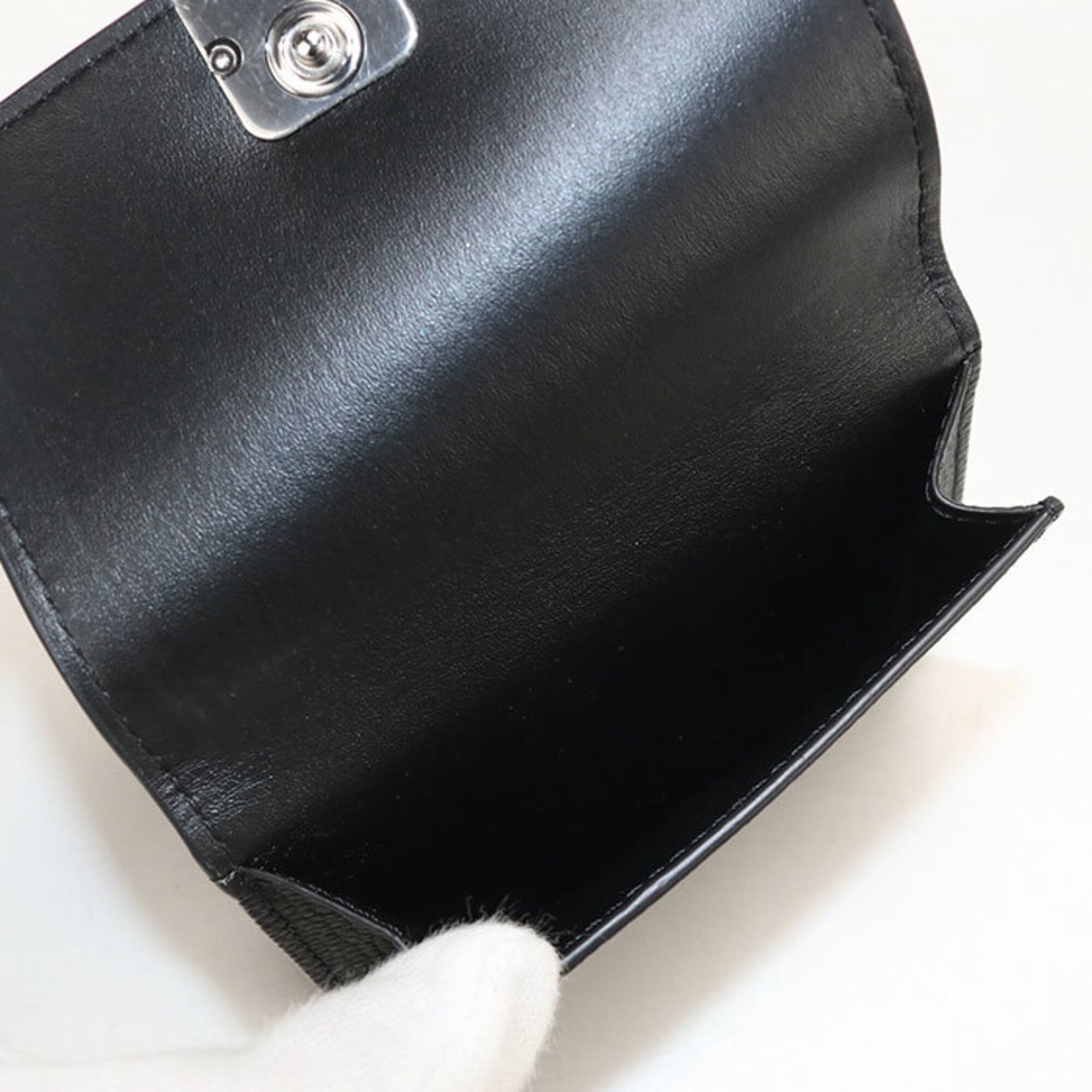 Loewe Black Wallet (Tri-Fold) (Pre-Owned)