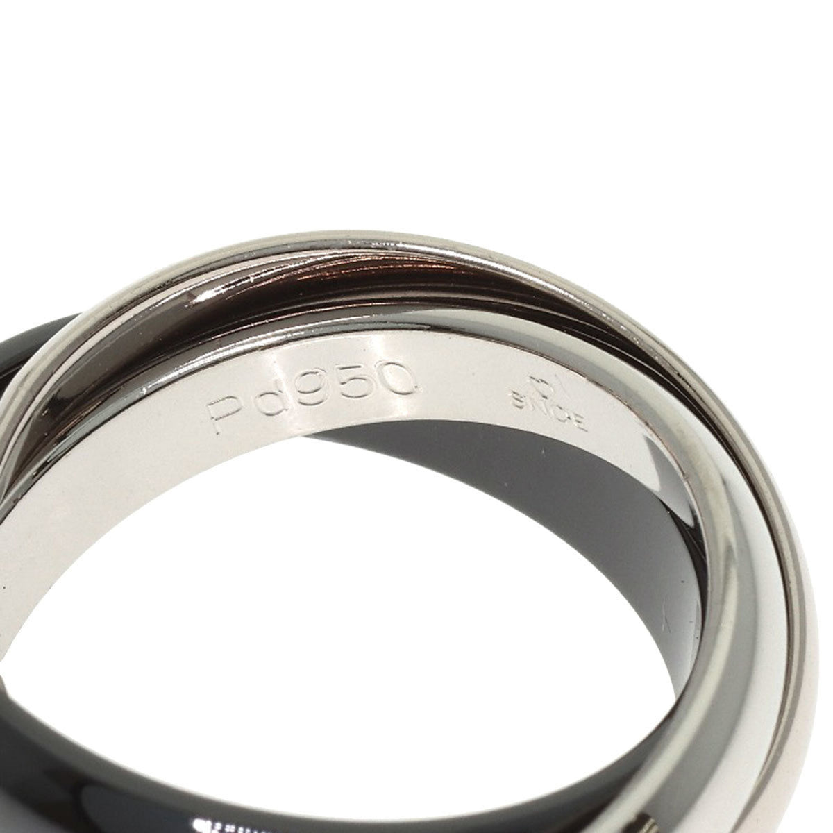Cartier White Gold (18K) Palladium 950 Band Ring (Pre-Owned)