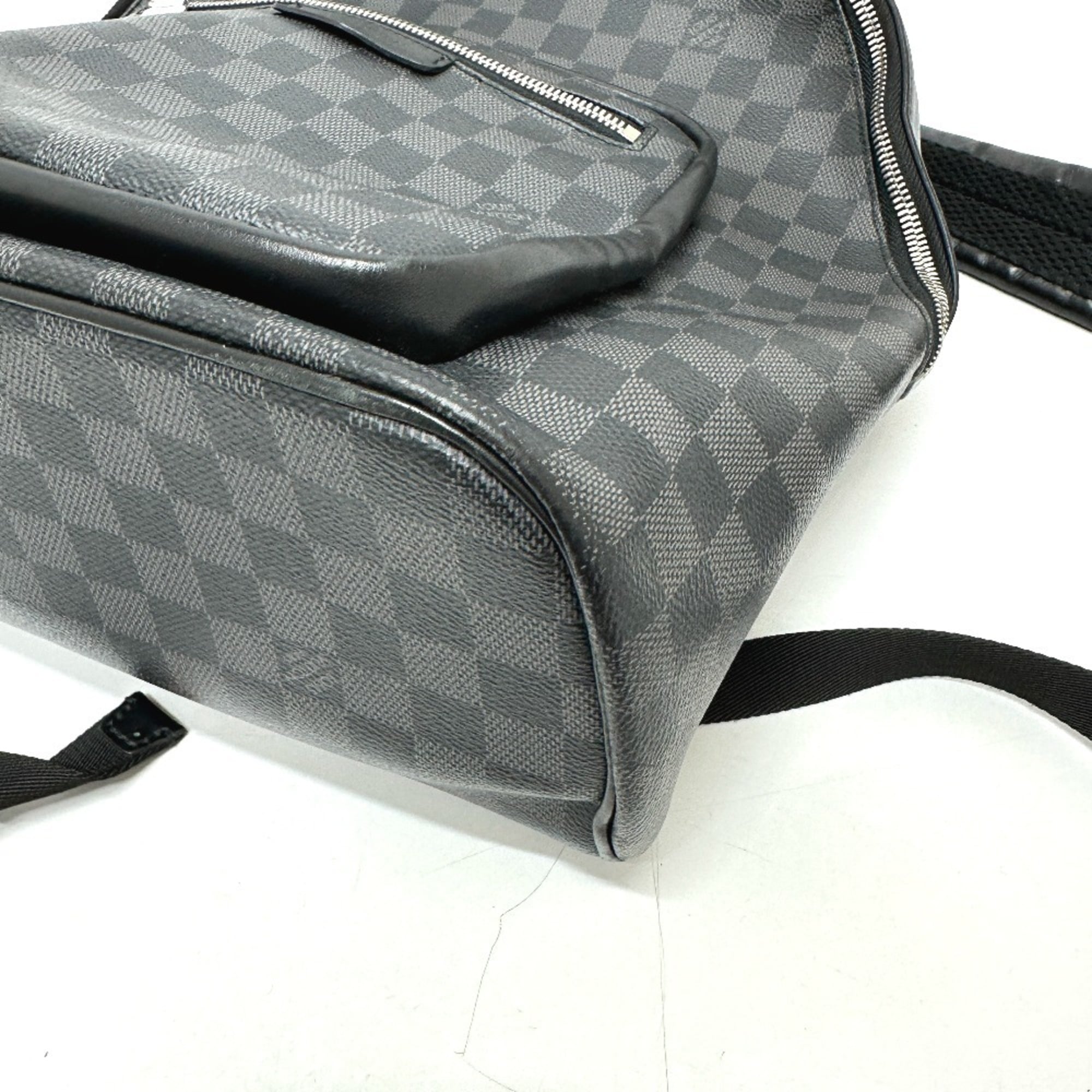 Louis Vuitton Black Damier Graphite Backpack (Pre-Owned)