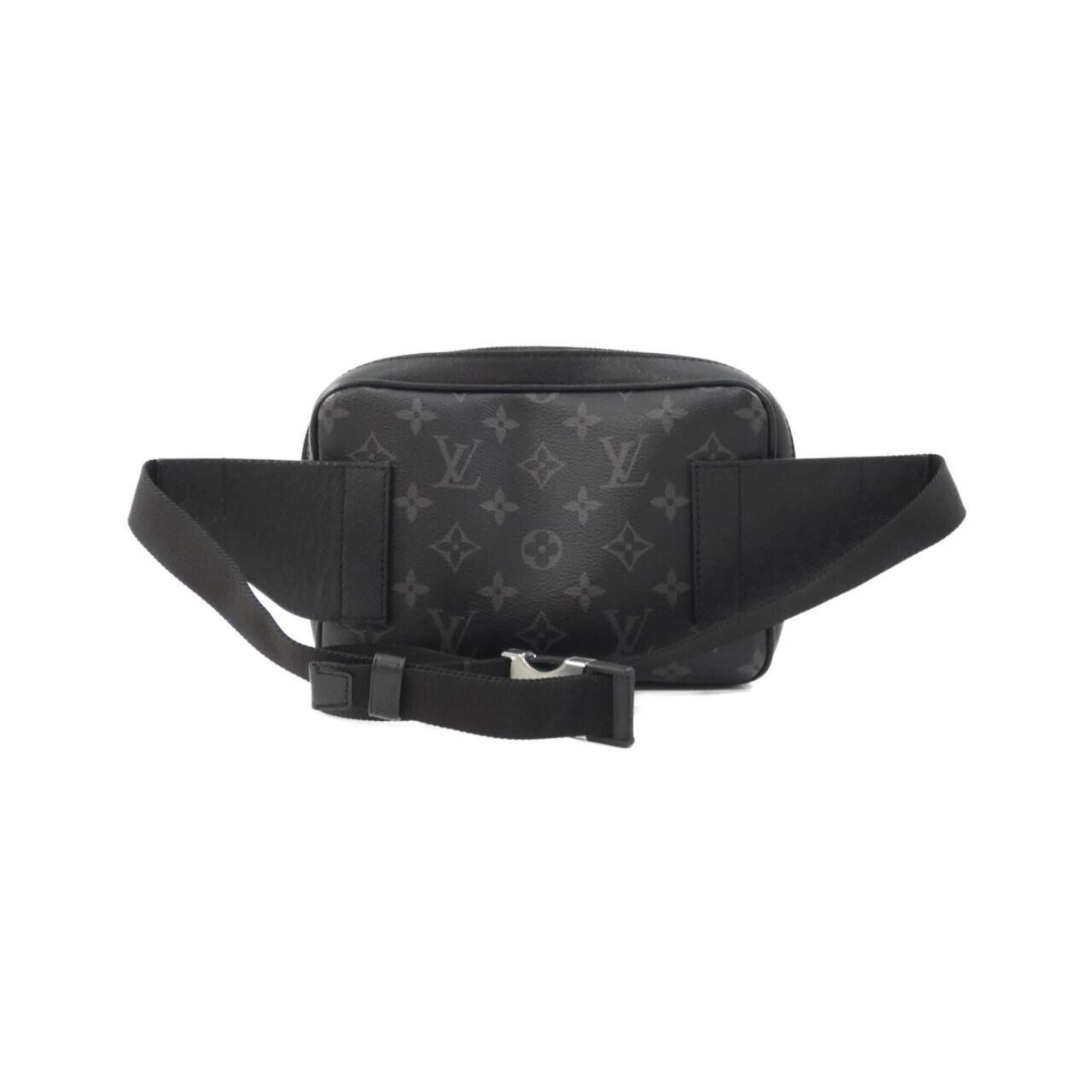 Louis Vuitton Black Coated Canvas Shoulder Bag (Pre-Owned)